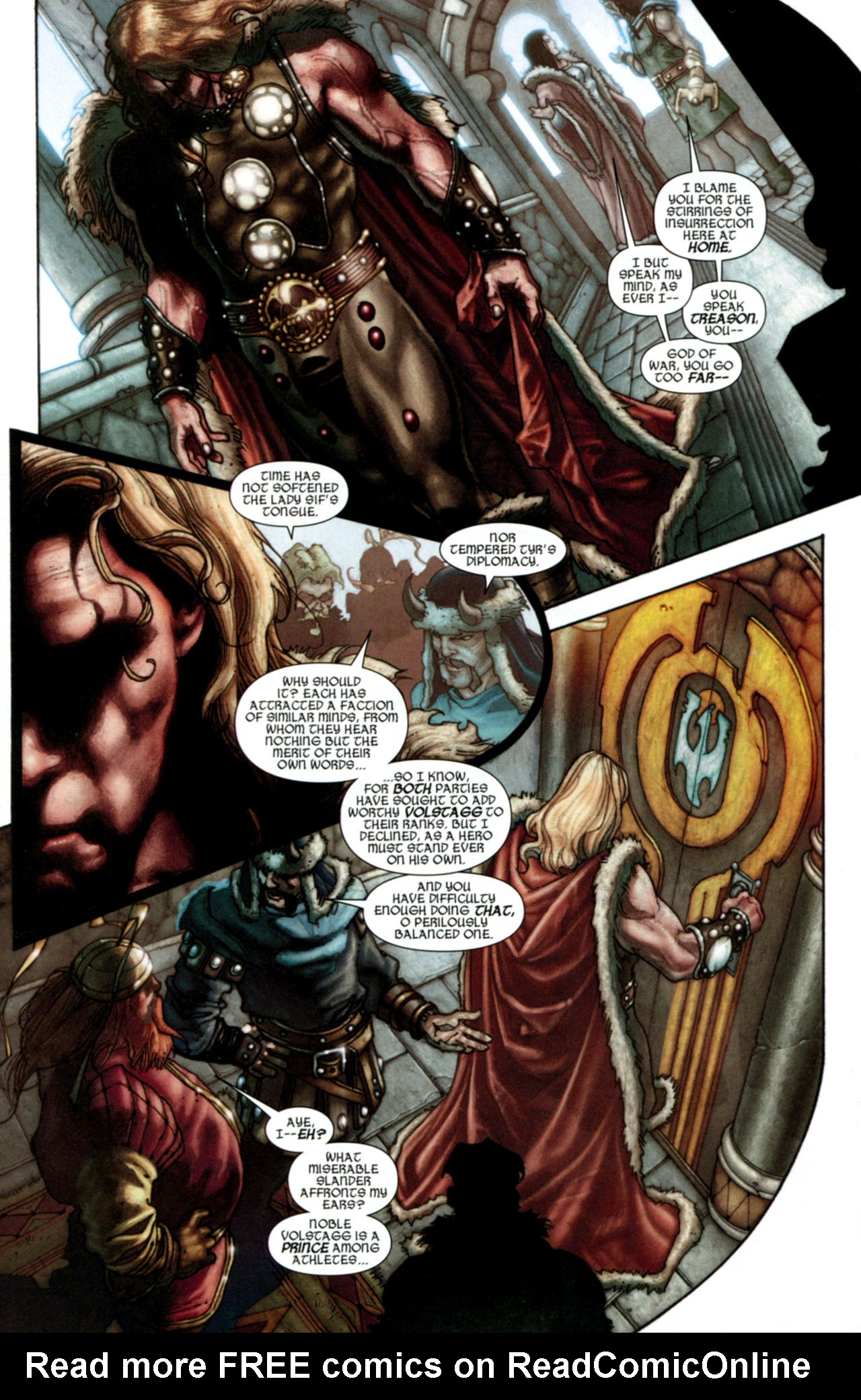 Read online Thor: For Asgard comic -  Issue #1 - 15