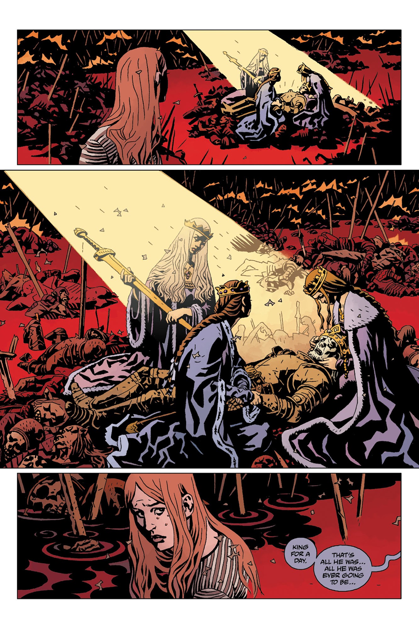 Read online Hellboy: The Storm And The Fury comic -  Issue # TPB - 134