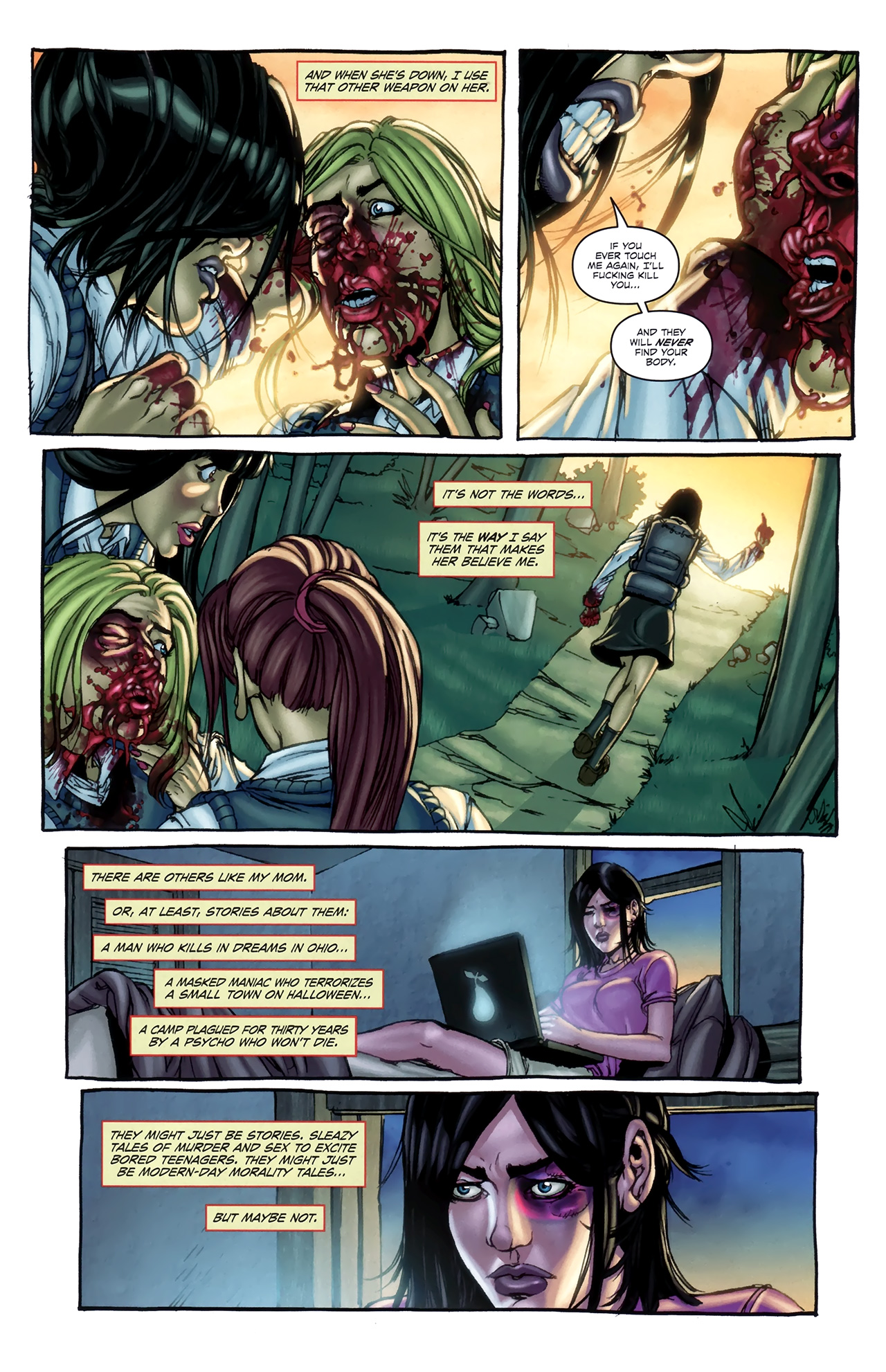 Read online Hack/Slash: My First Maniac comic -  Issue #1 - 20