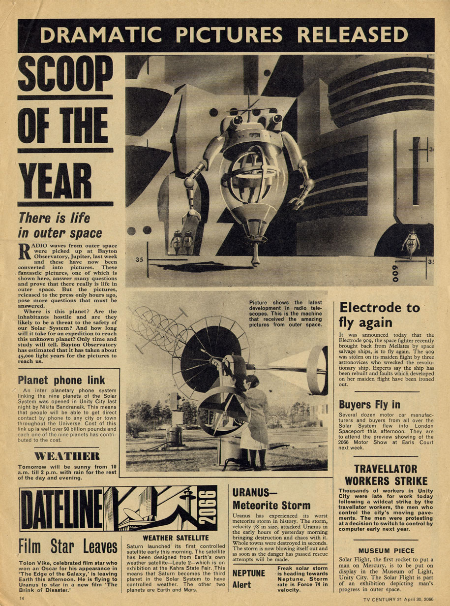 Read online TV Century 21 (TV 21) comic -  Issue #67 - 13