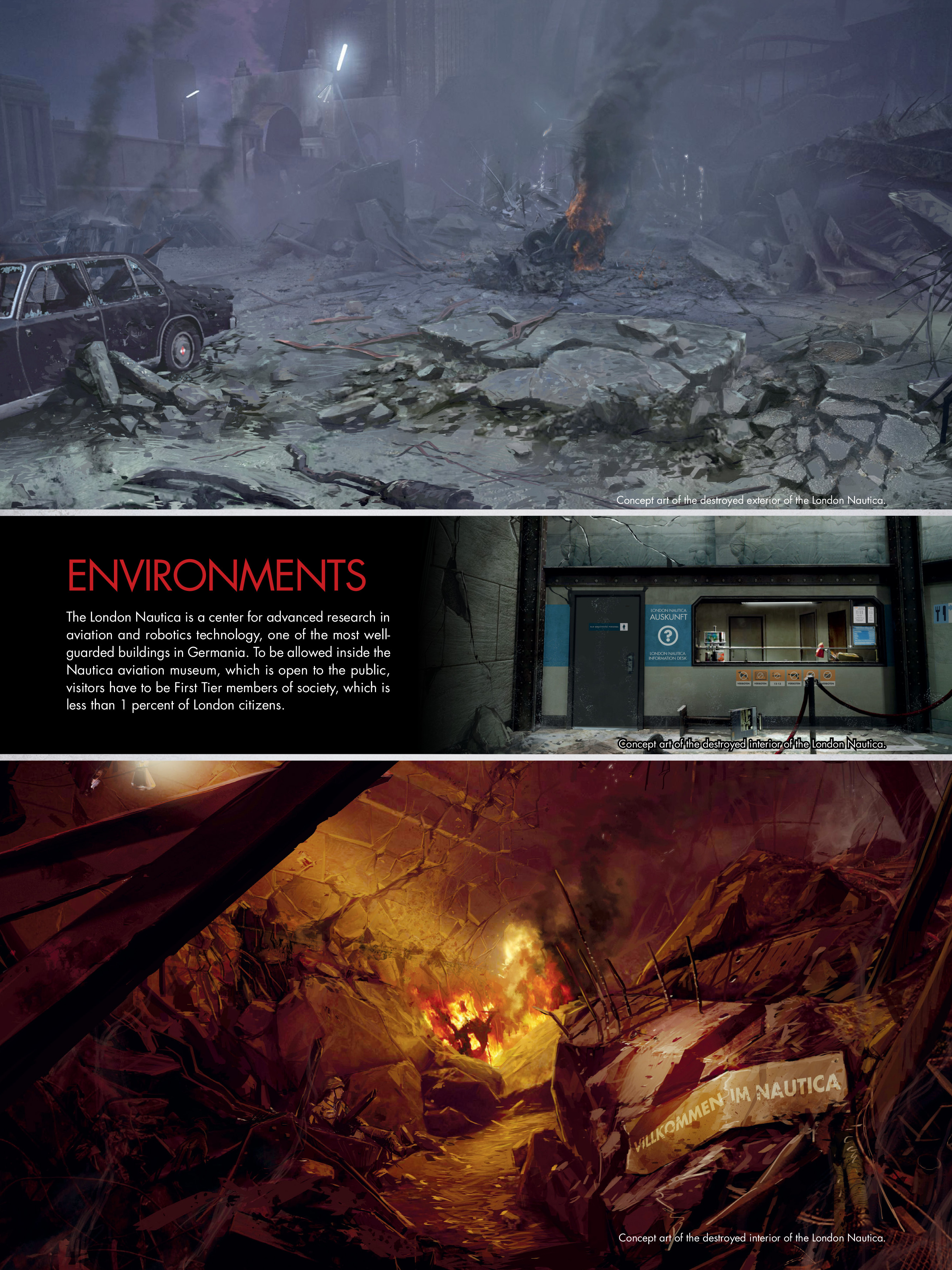 Read online The Art of Wolfenstein: The New Order comic -  Issue # TPB (Part 2) - 12