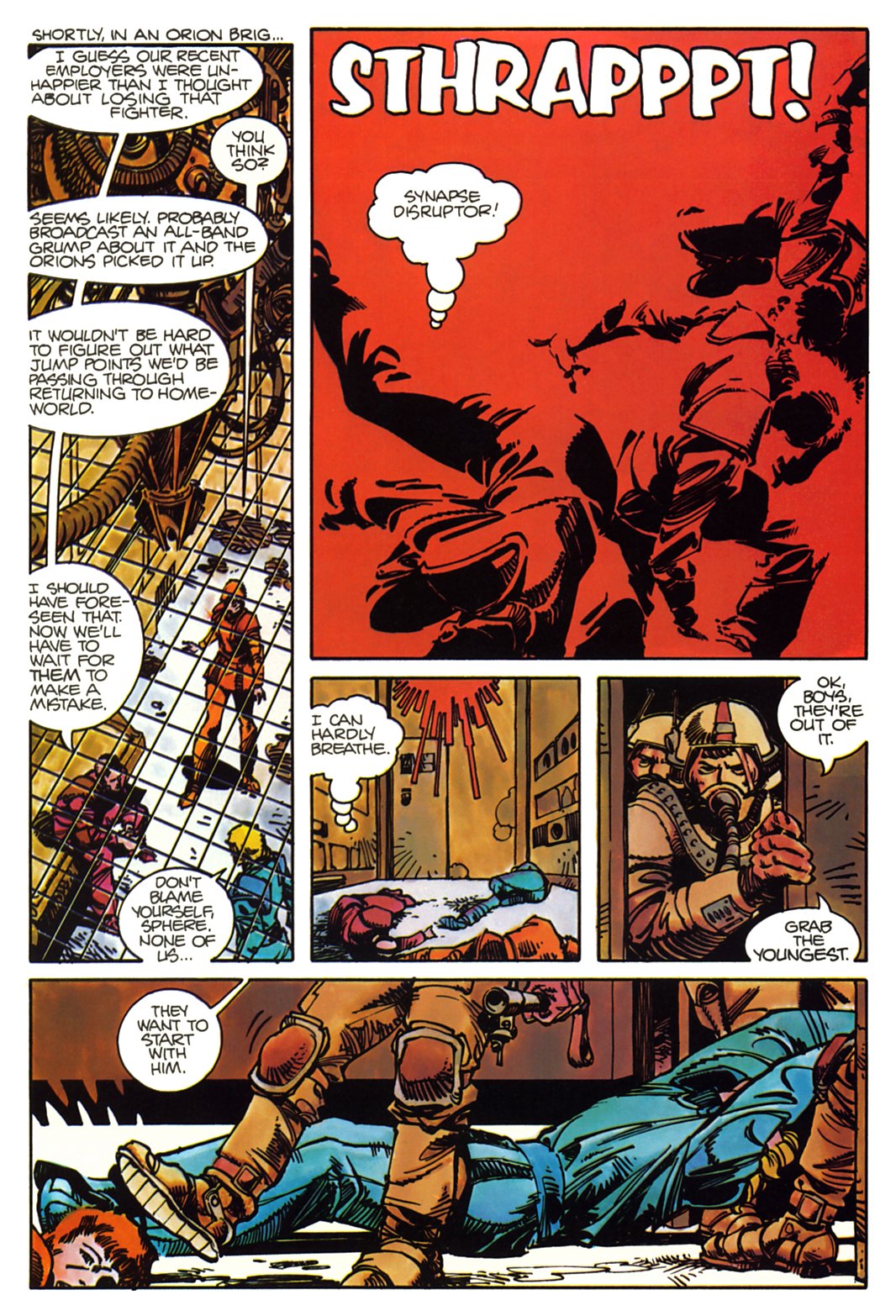Read online Marvel Graphic Novel comic -  Issue #6 - The Star Slammers - 30