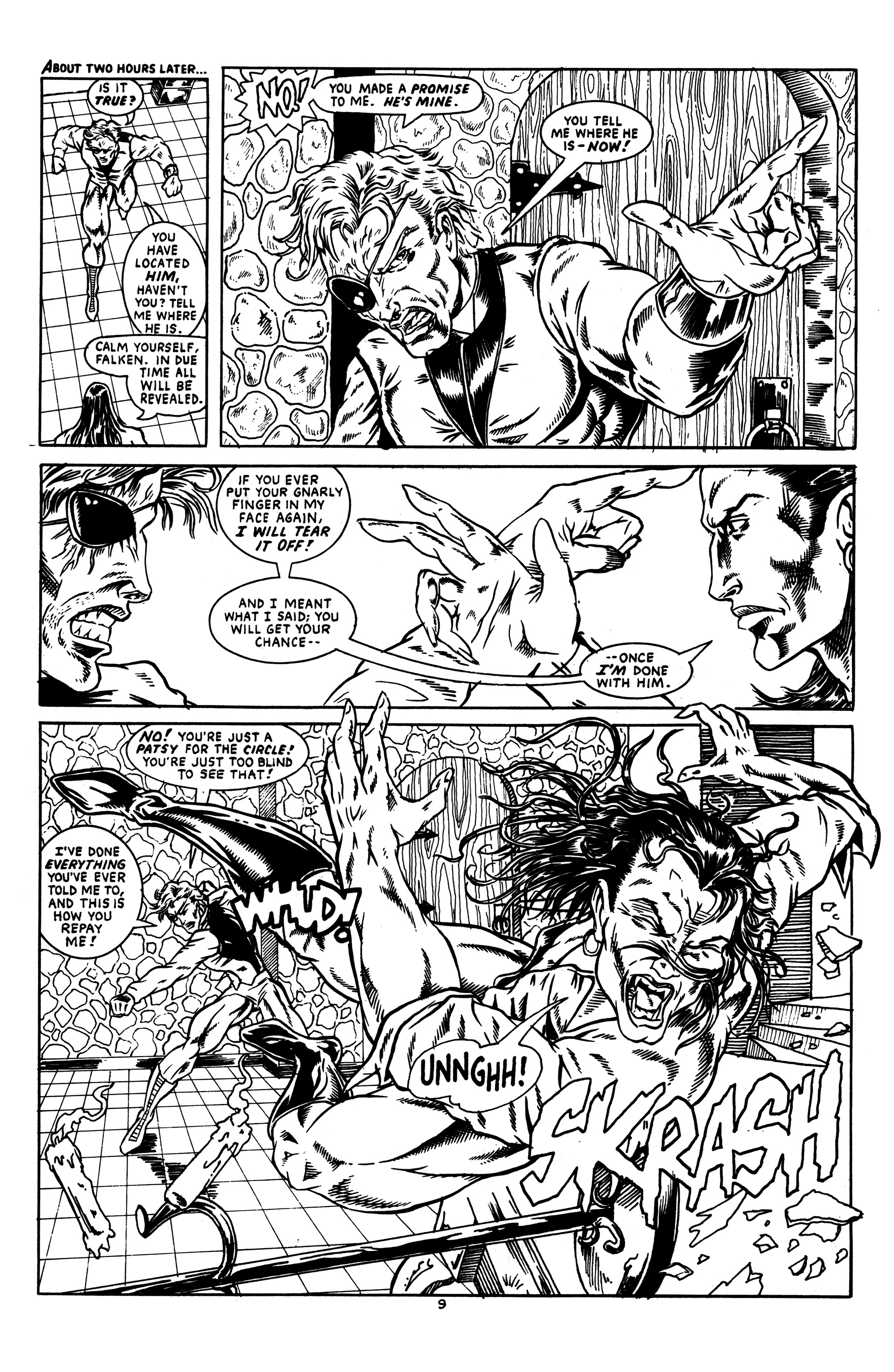Read online Flesh & Blood comic -  Issue #1 - 11