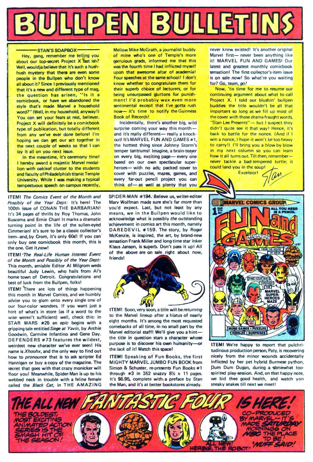 Read online Marvel Spotlight (1979) comic -  Issue #1 - 30
