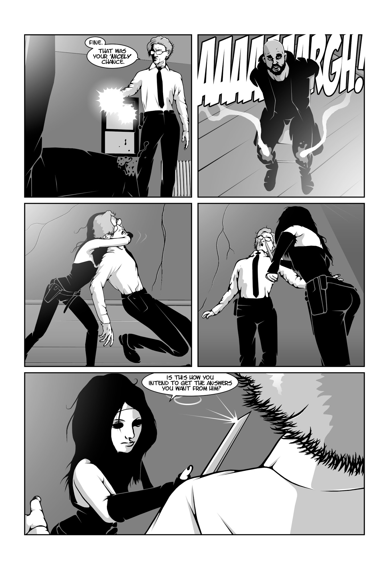 Read online Hollow Girl Vs. Demons comic -  Issue #1 - 11