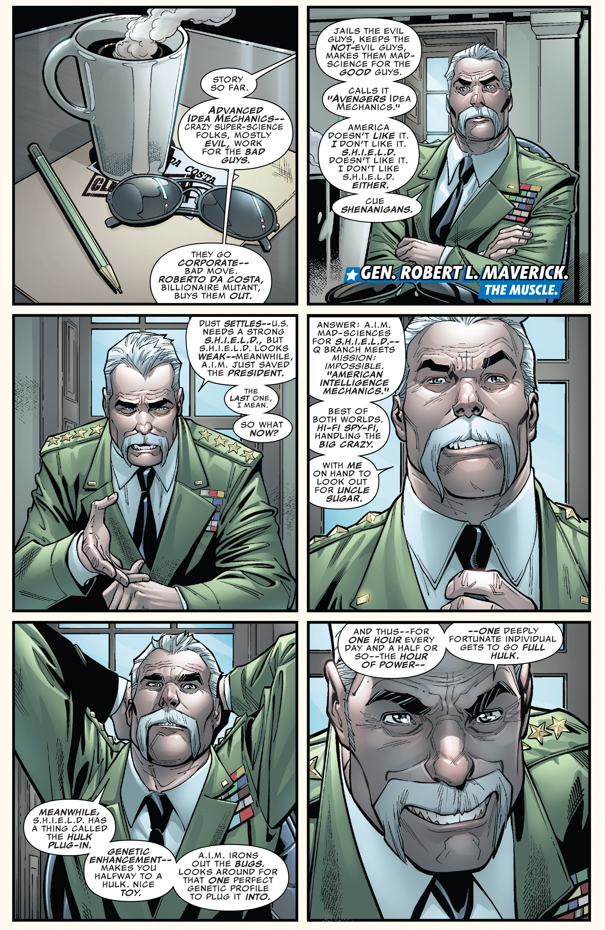 Read online U.S.Avengers comic -  Issue #1 - 13