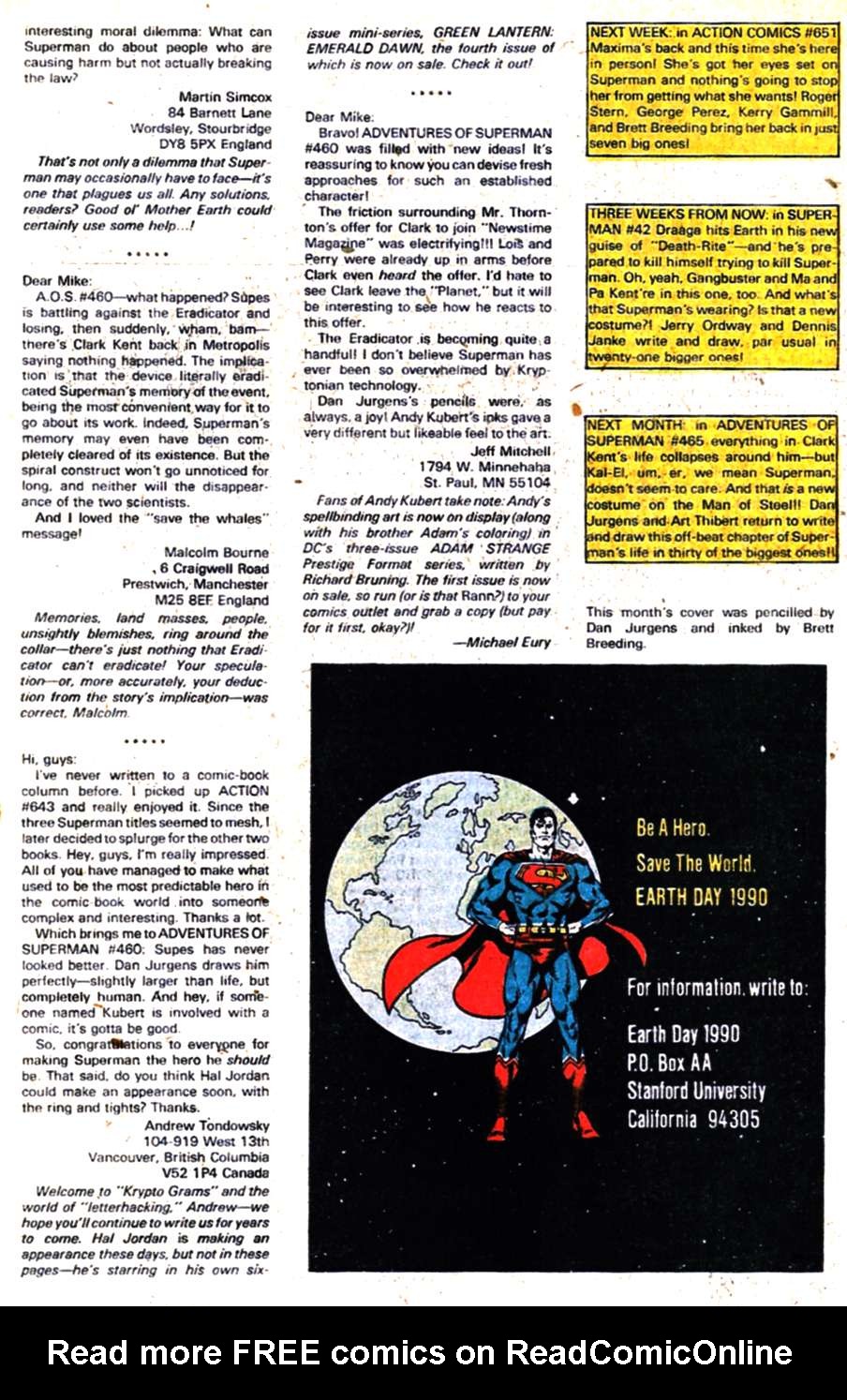 Read online Adventures of Superman (1987) comic -  Issue #464 - 25