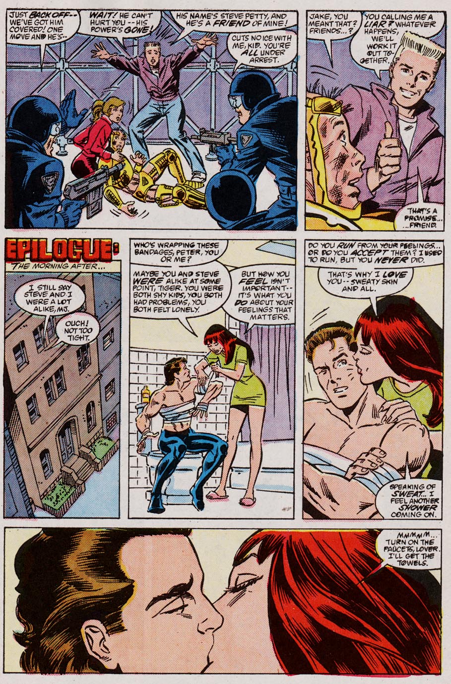 Read online Web of Spider-Man (1985) comic -  Issue #36 - 23