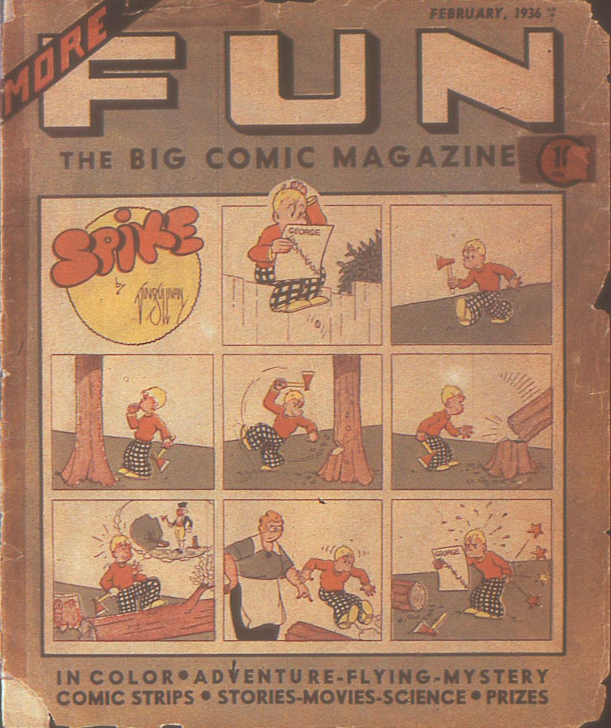 Read online More Fun Comics comic -  Issue #8 - 1