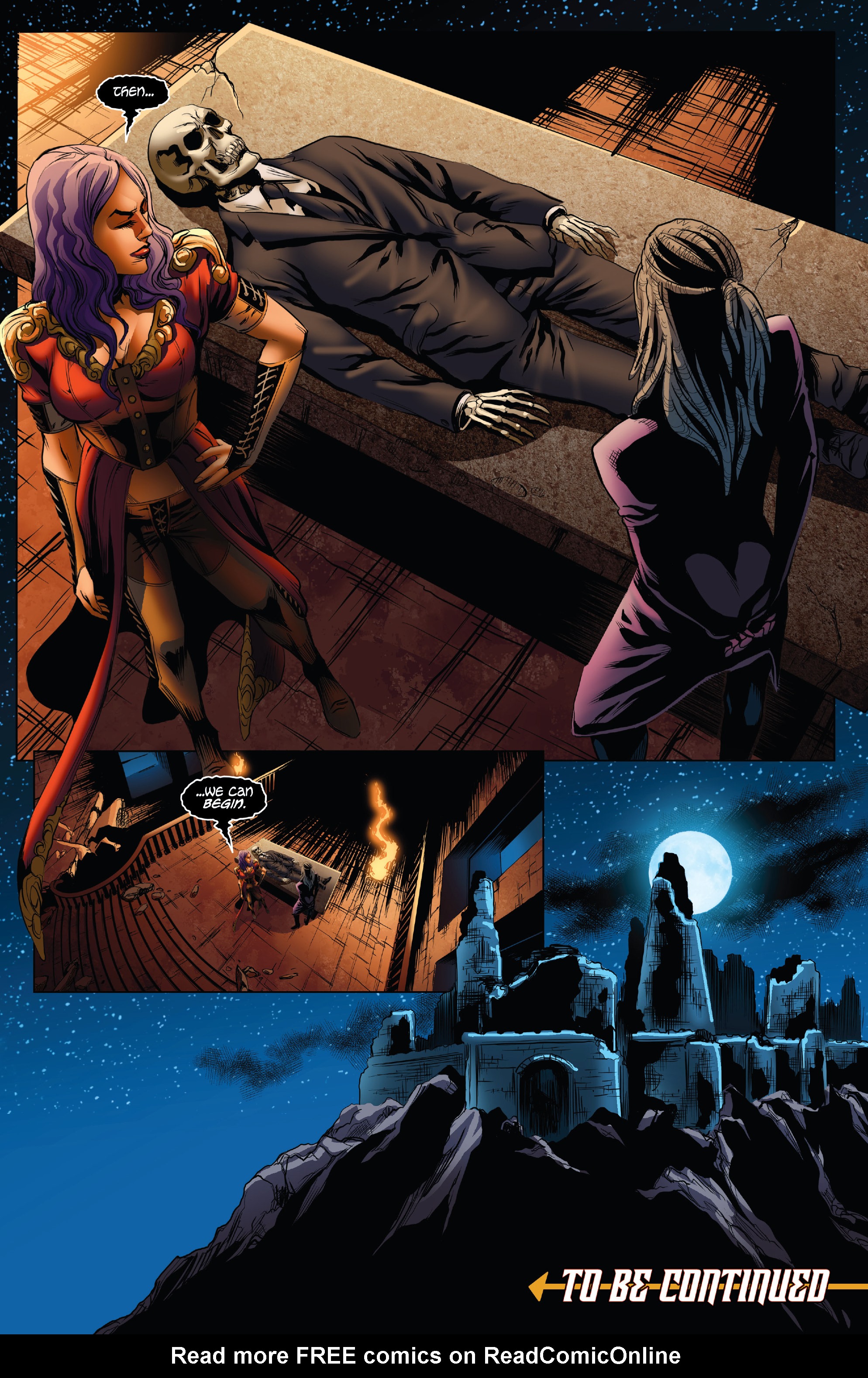 Read online Van Helsing vs. Dracula's Daughter comic -  Issue #3 - 23
