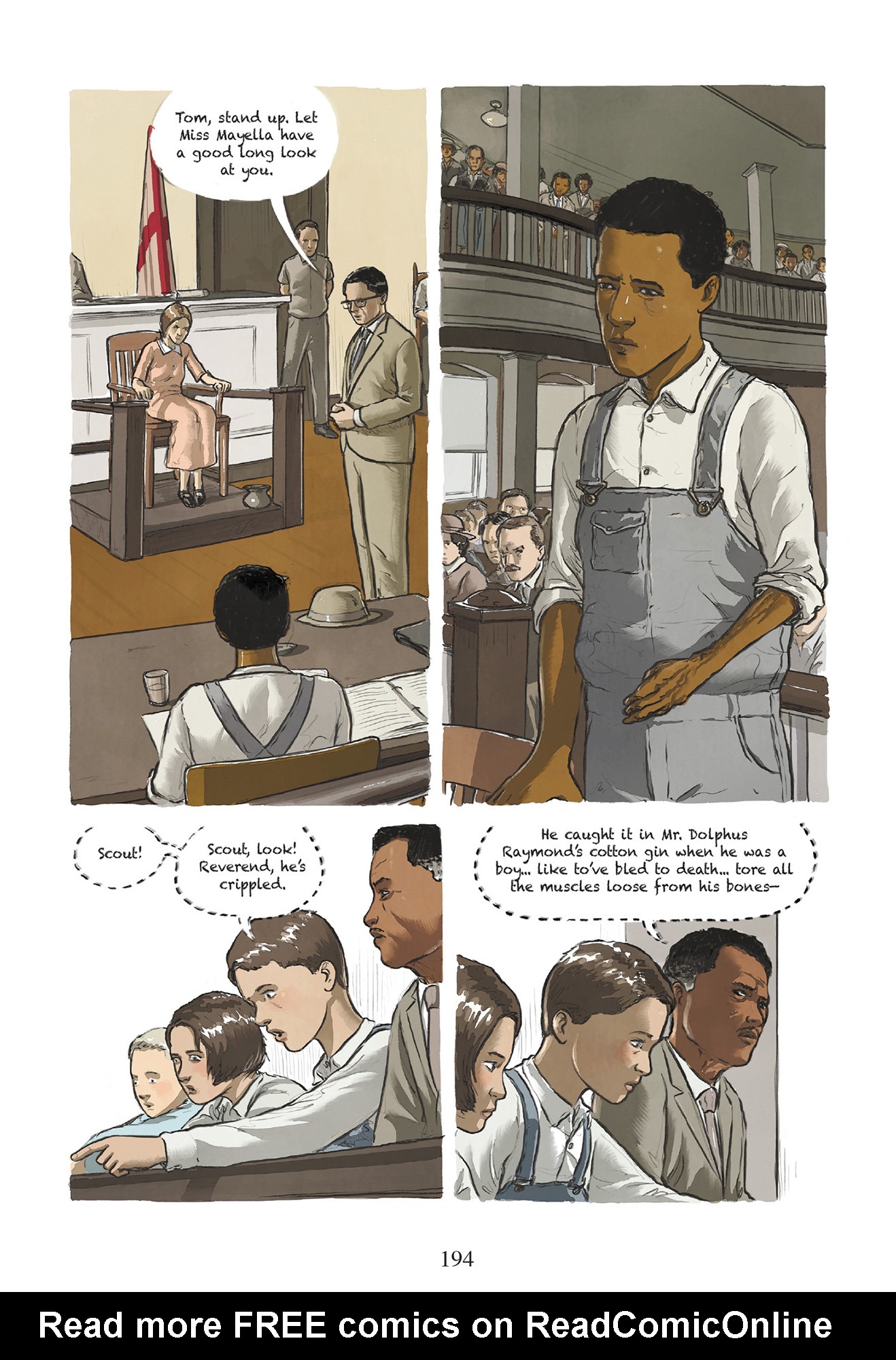 Read online To Kill a Mockingbird: A Graphic Novel comic -  Issue # TPB (Part 3) - 8