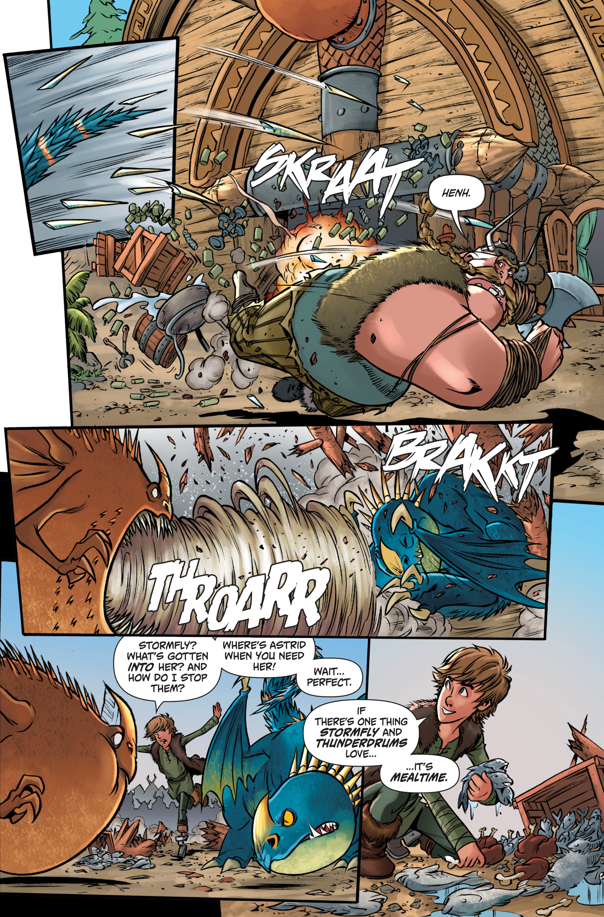 Read online DreamWorks Dragons: Riders of Berk comic -  Issue # _TPB - 76
