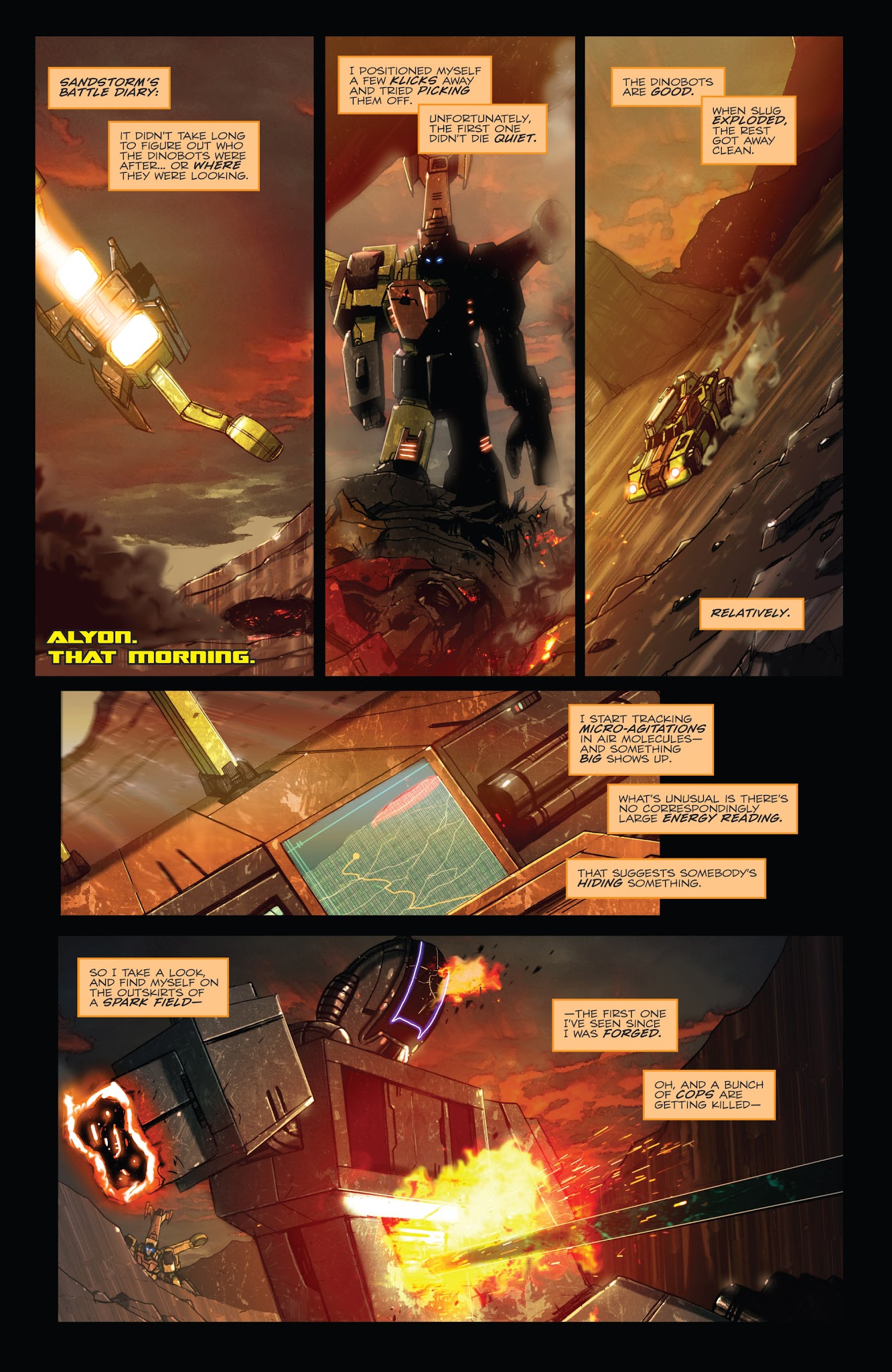 Read online The Transformers: Redemption of the Dinobots comic -  Issue # TPB - 116
