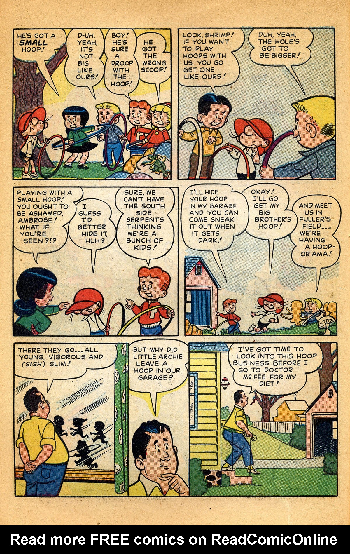Read online Little Archie (1956) comic -  Issue #10 - 62