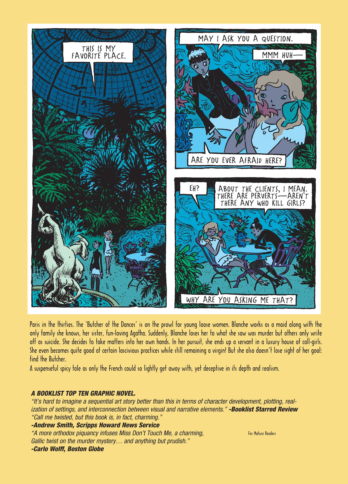 Read online Miss Don't Touch Me: The Complete Story comic -  Issue # TPB - 2