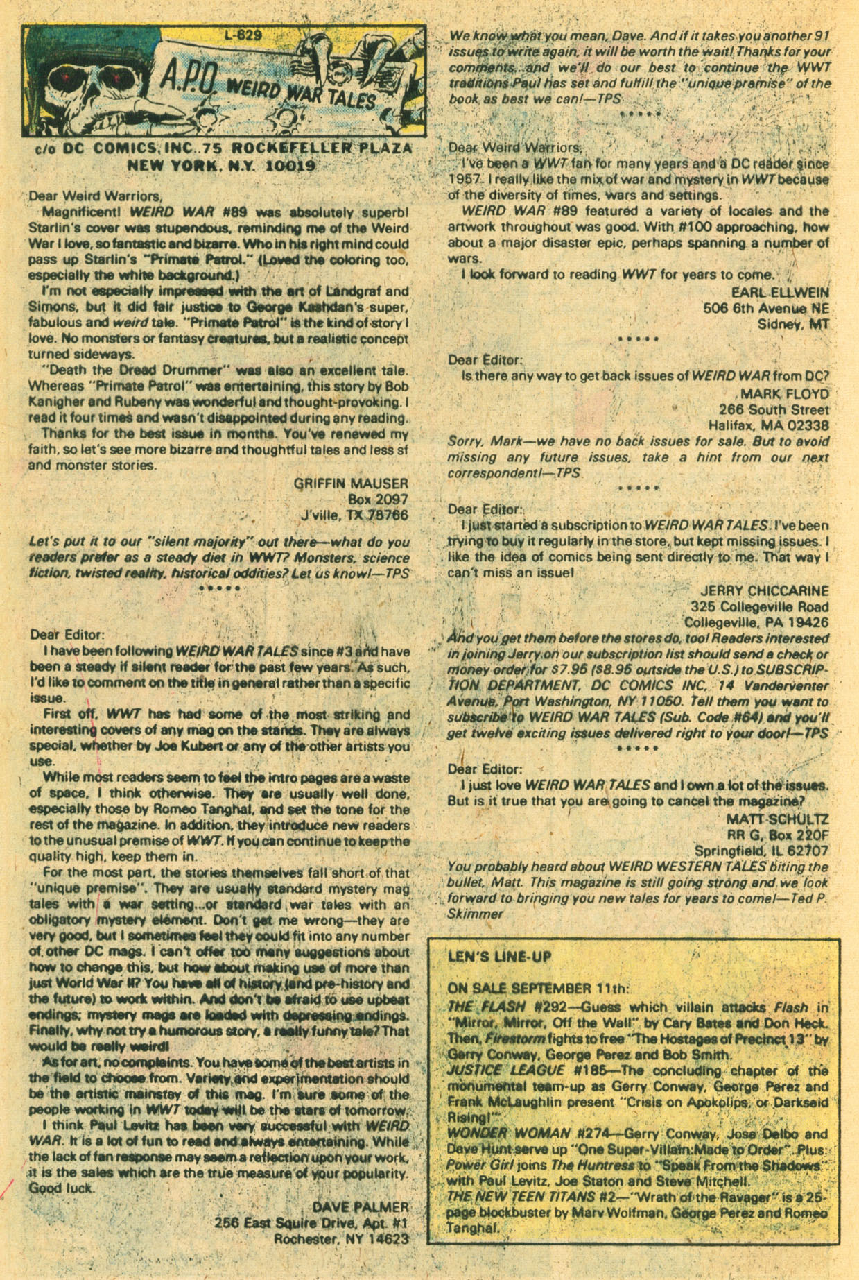 Read online Weird War Tales (1971) comic -  Issue #94 - 22