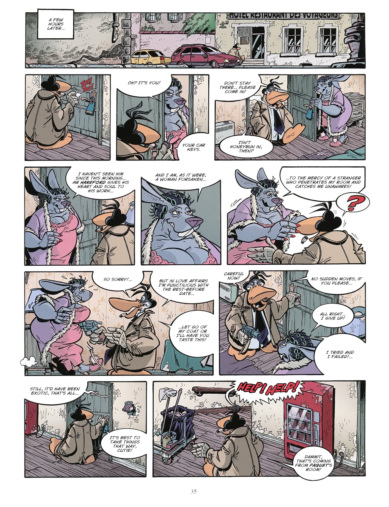 Read online Une enquête de l'inspecteur Canardo comic -  Issue #13 - 36