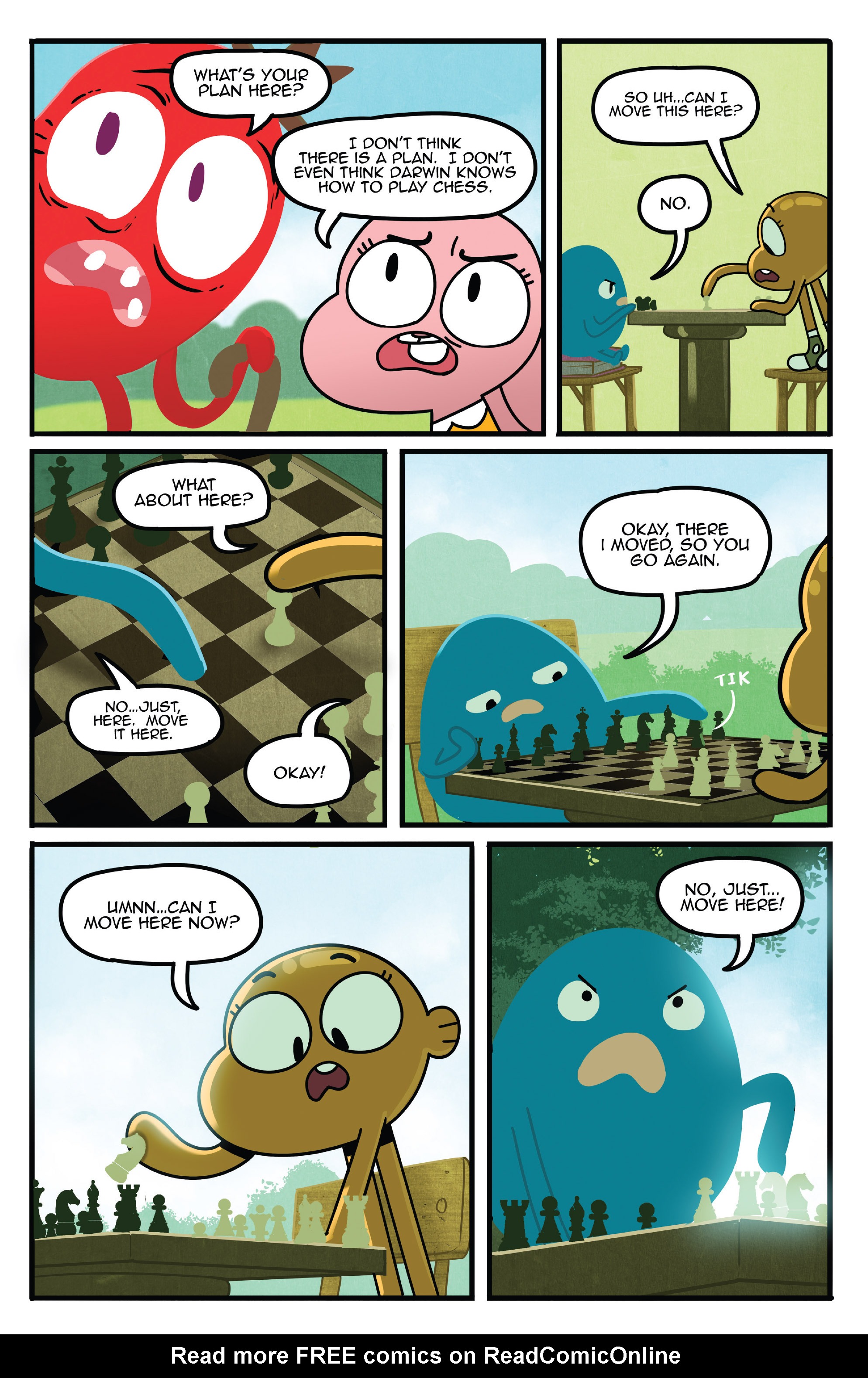 Read online The Amazing World of Gumball comic -  Issue #8 - 13