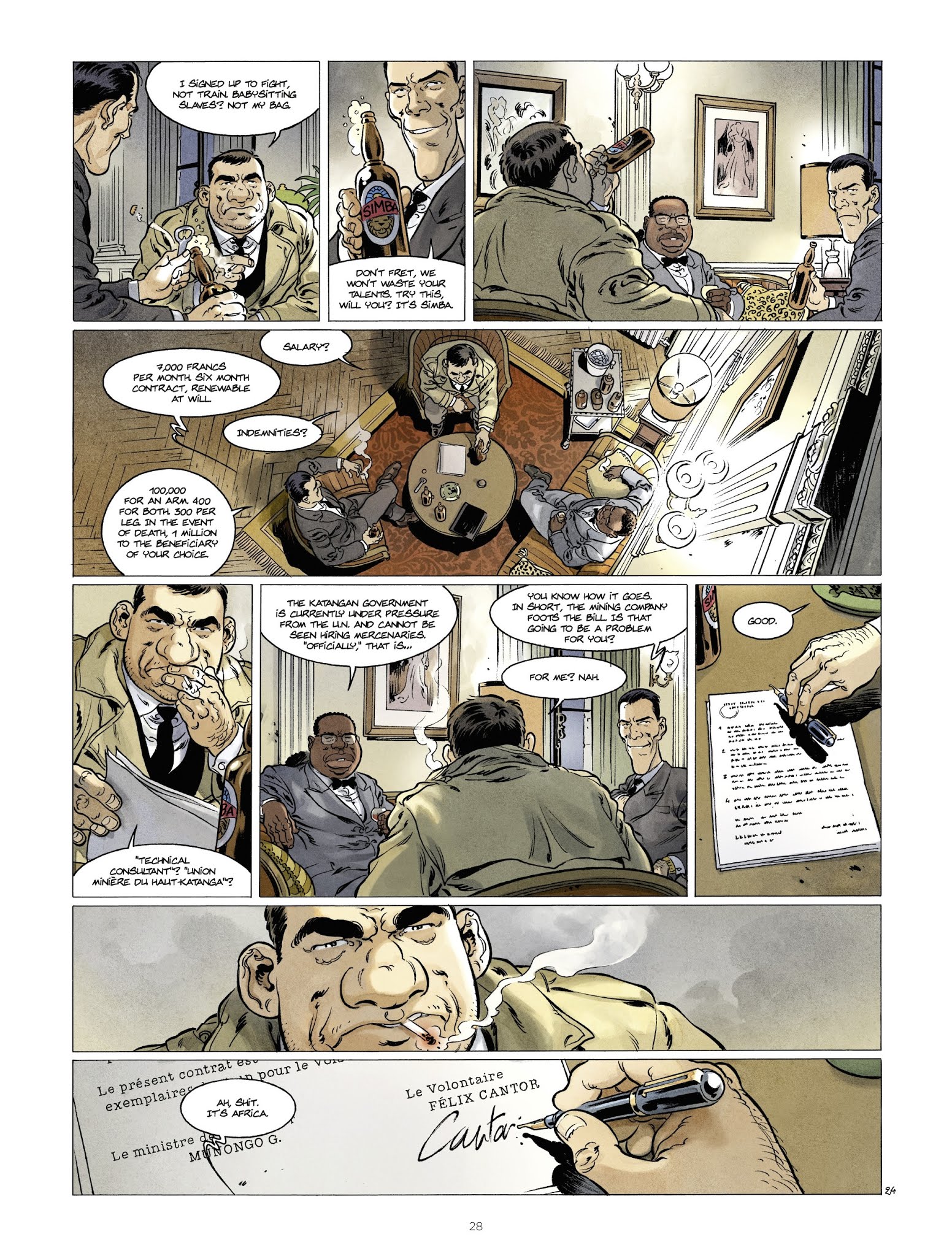 Read online Katanga comic -  Issue #1 - 28