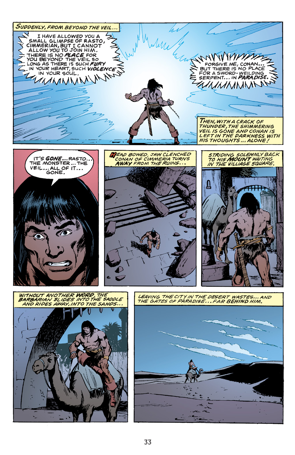 Read online The Chronicles of Conan comic -  Issue # TPB 15 (Part 1) - 34