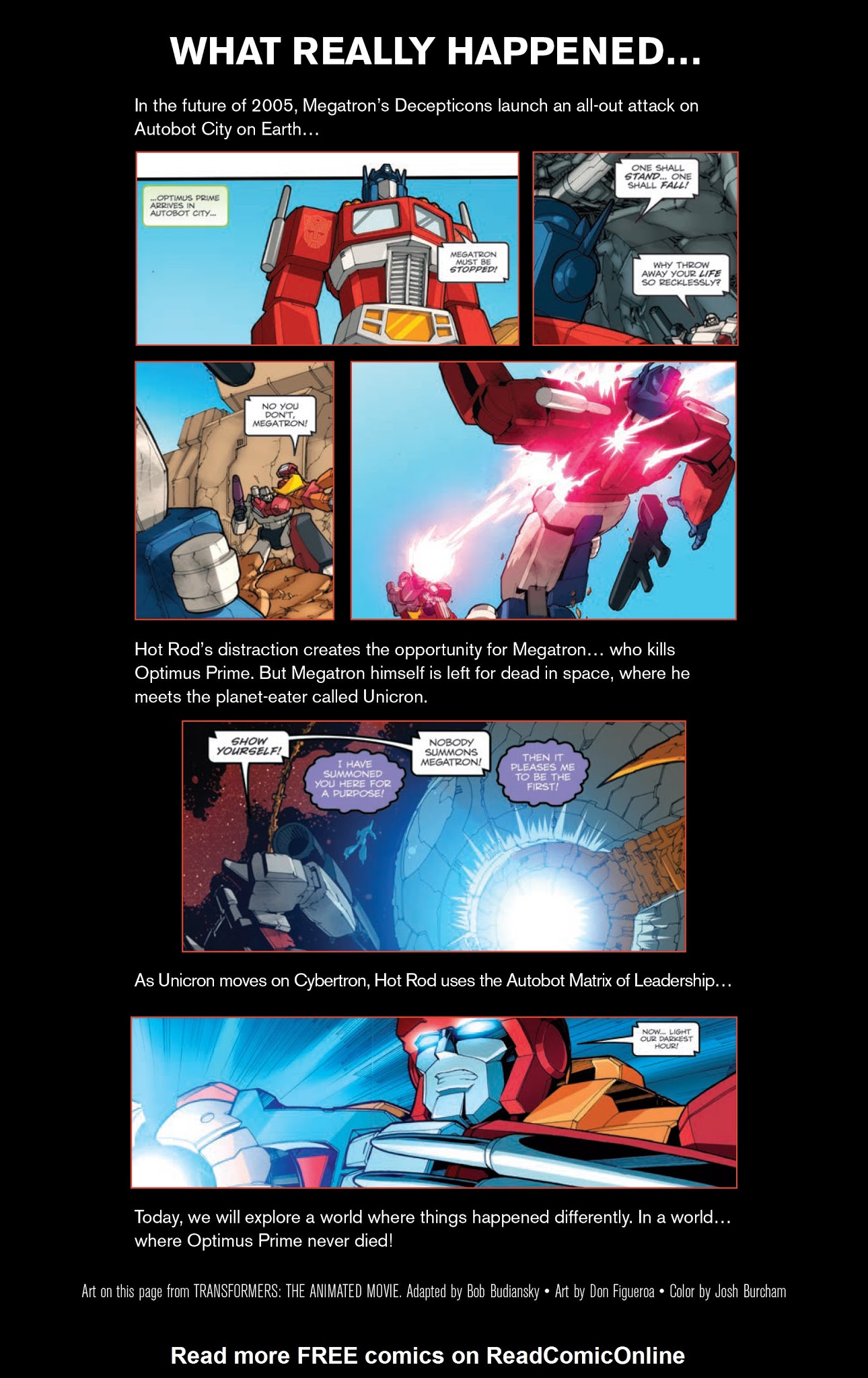 Read online Transformers: Deviations comic -  Issue # Full - 2