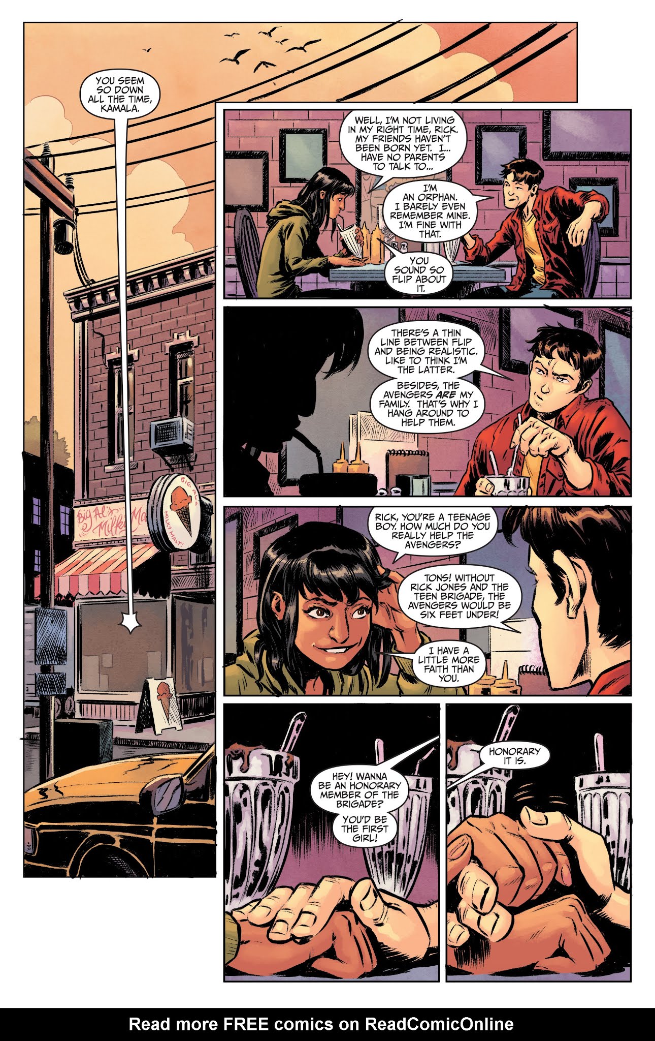 Read online Avengers: Back To Basics comic -  Issue #6 - 10