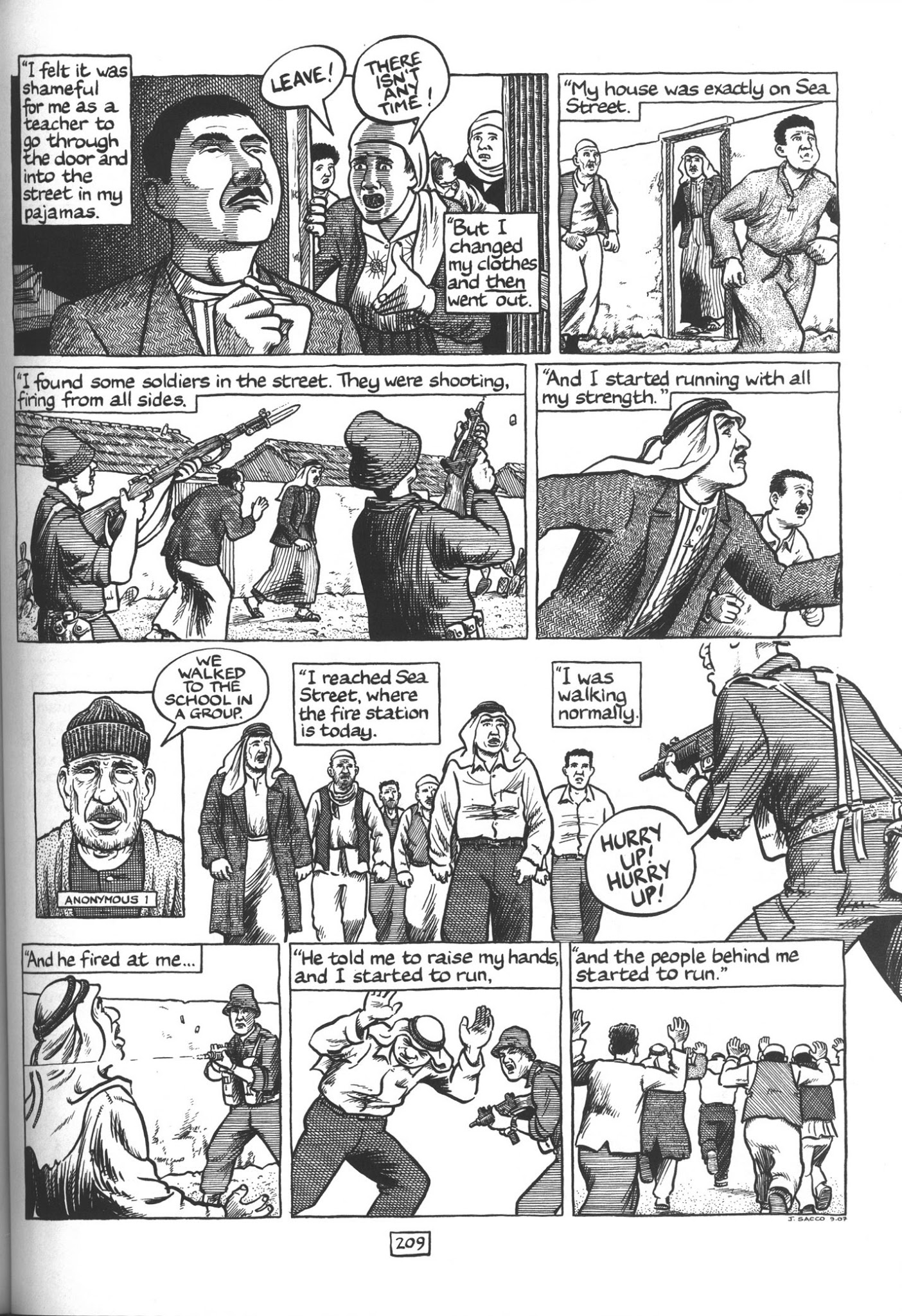 Read online Footnotes in Gaza comic -  Issue # TPB - 228