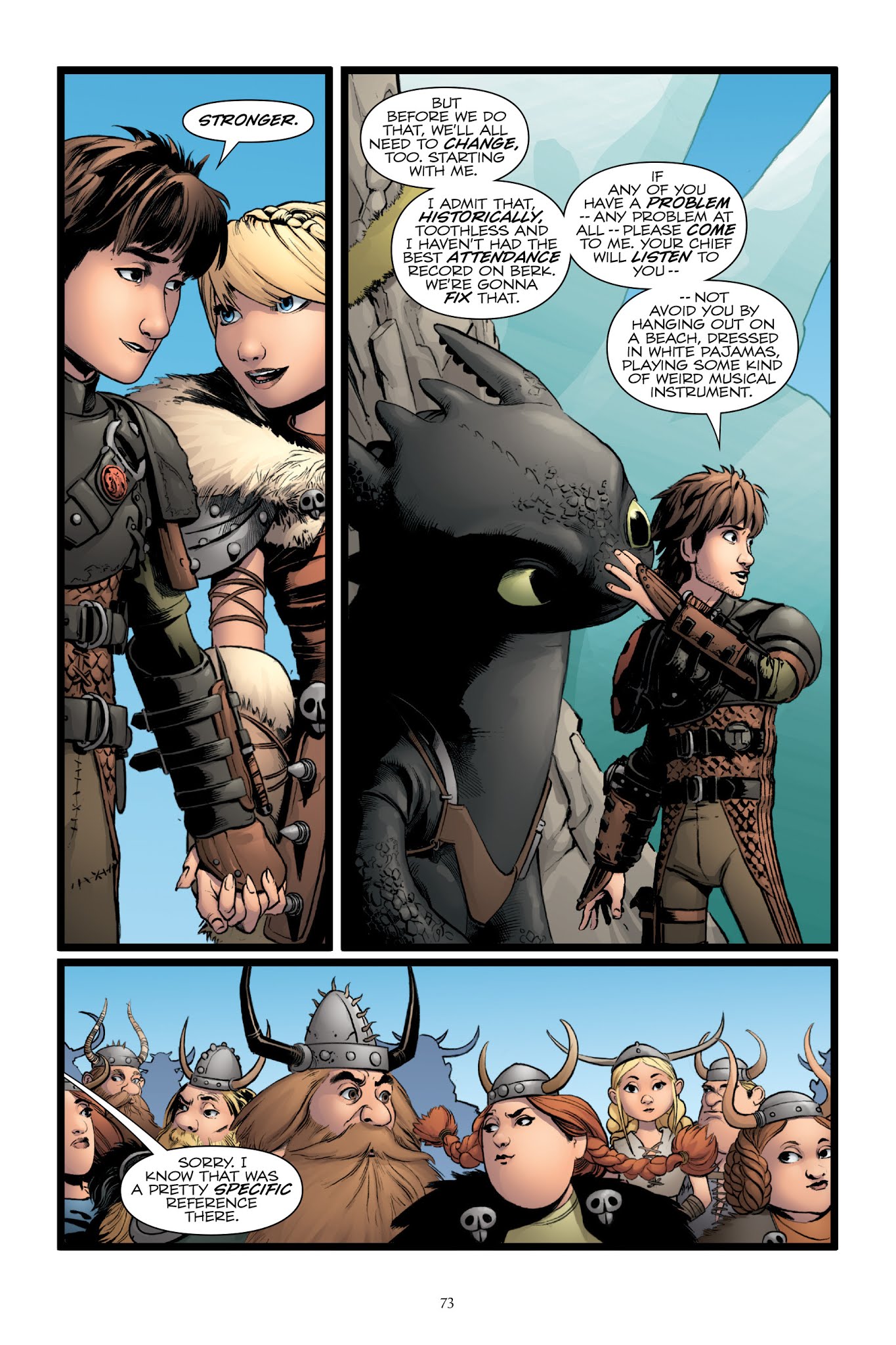 Read online How To Train Your Dragon: The Serpent's Heir comic -  Issue # TPB - 73