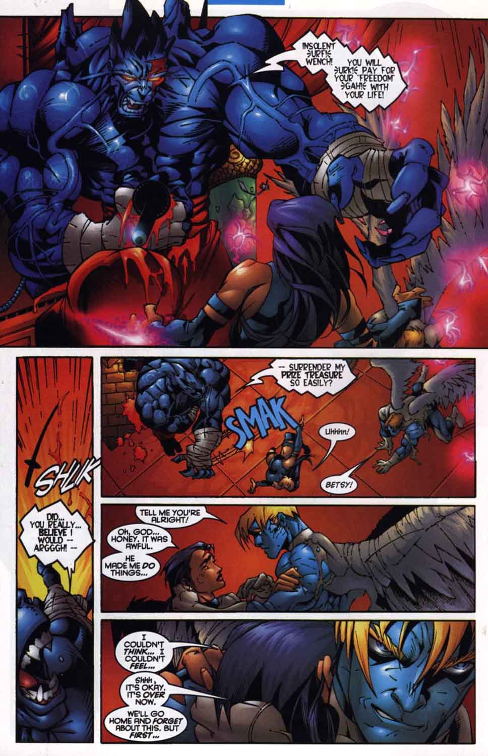 Read online Psylocke & Archangel Crimson Dawn comic -  Issue #4 - 21