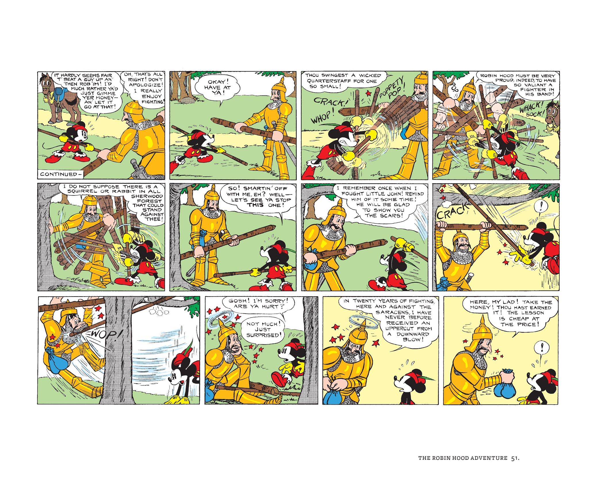 Read online Walt Disney's Mickey Mouse Color Sundays comic -  Issue # TPB 2 (Part 1) - 51