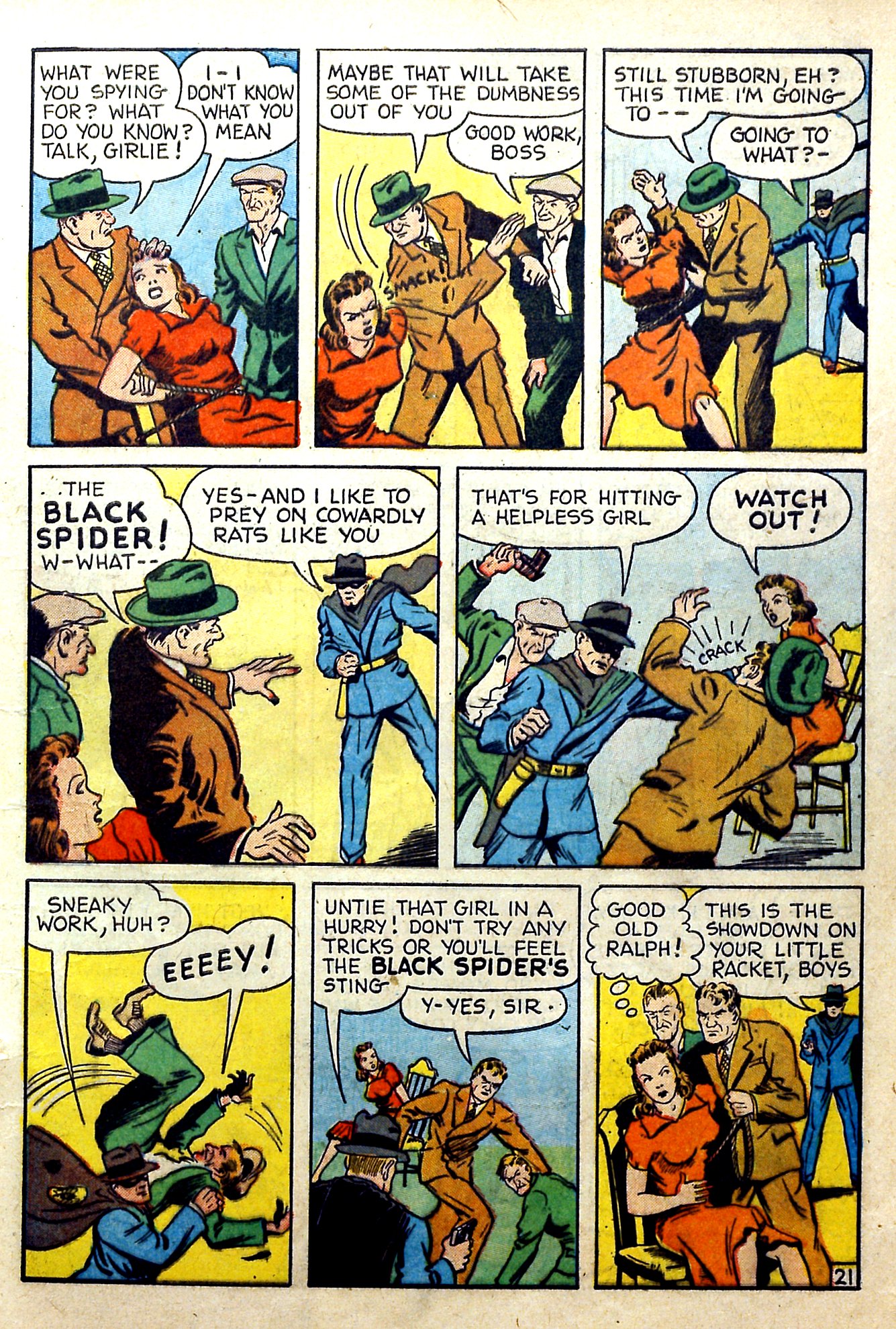 Read online Super-Mystery Comics comic -  Issue #8 - 23