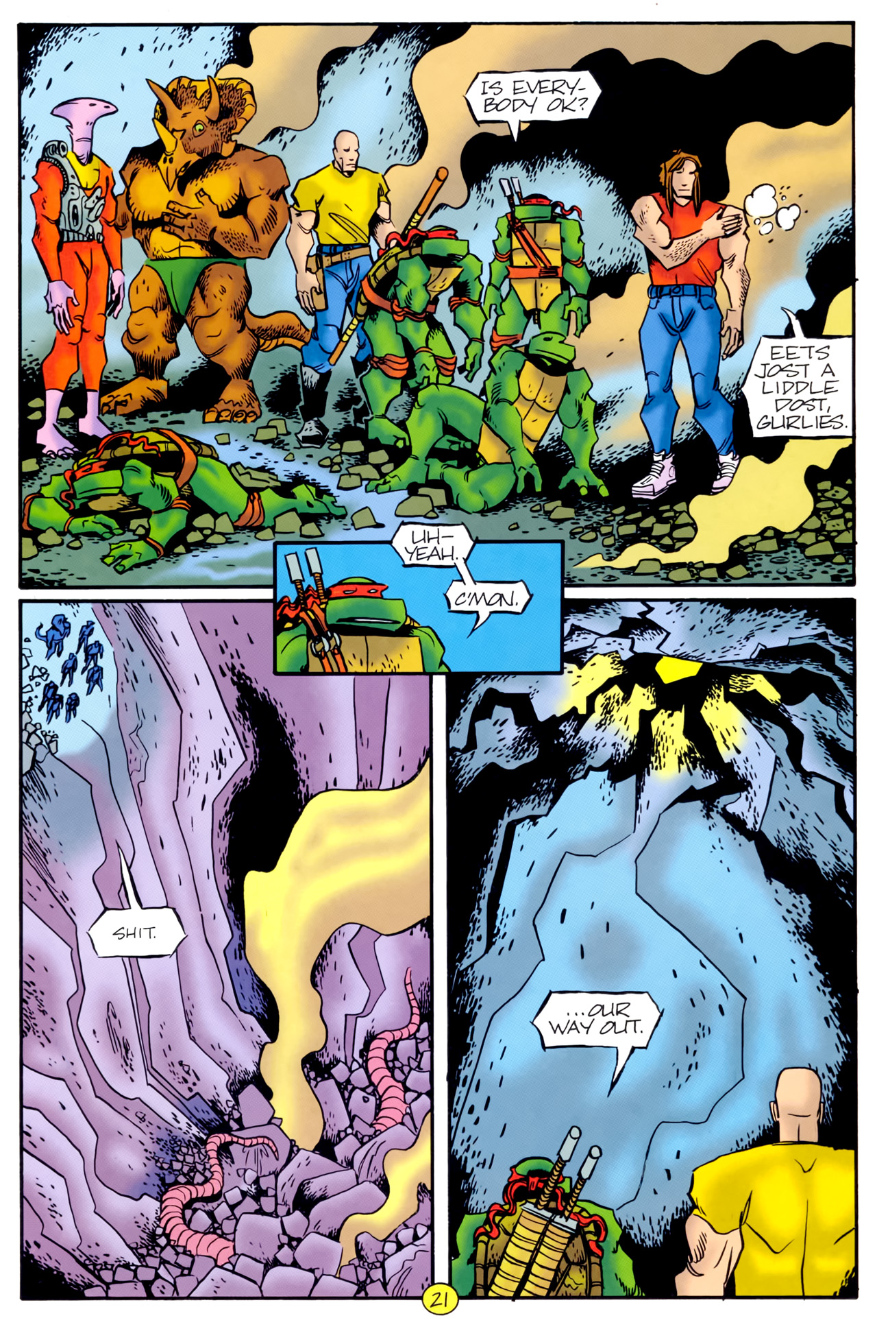 Read online Teenage Mutant Ninja Turtles (1993) comic -  Issue #12 - 23
