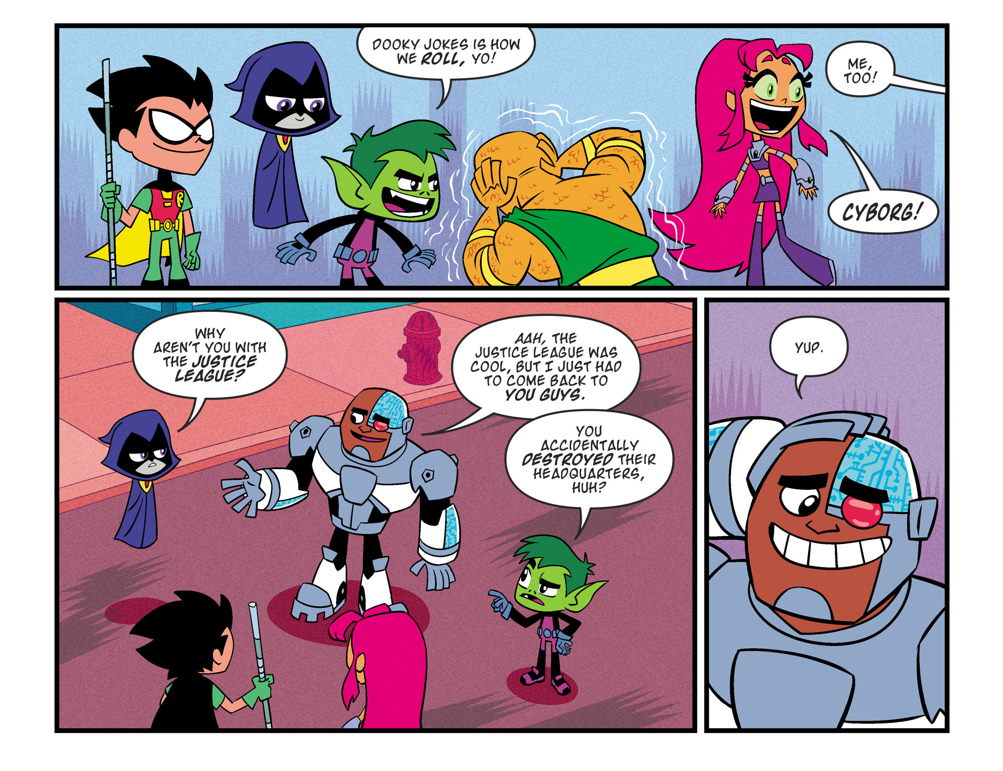 Read online Teen Titans Go! (2013) comic -  Issue #57 - 22