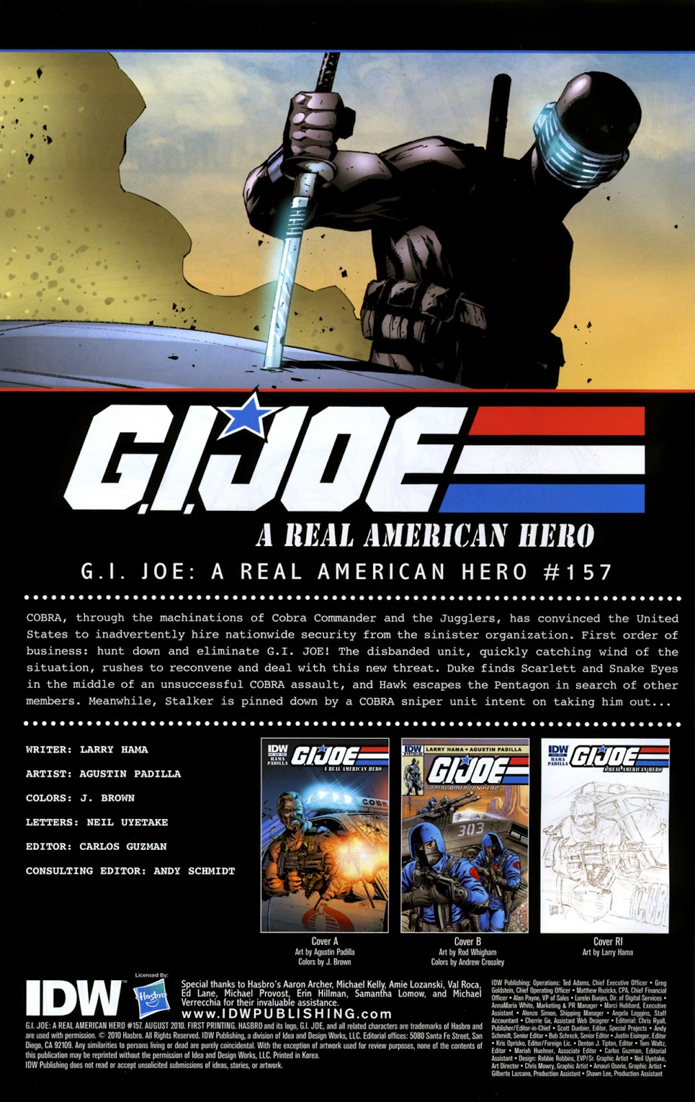G.I. Joe: A Real American Hero issue 157 - Page 2