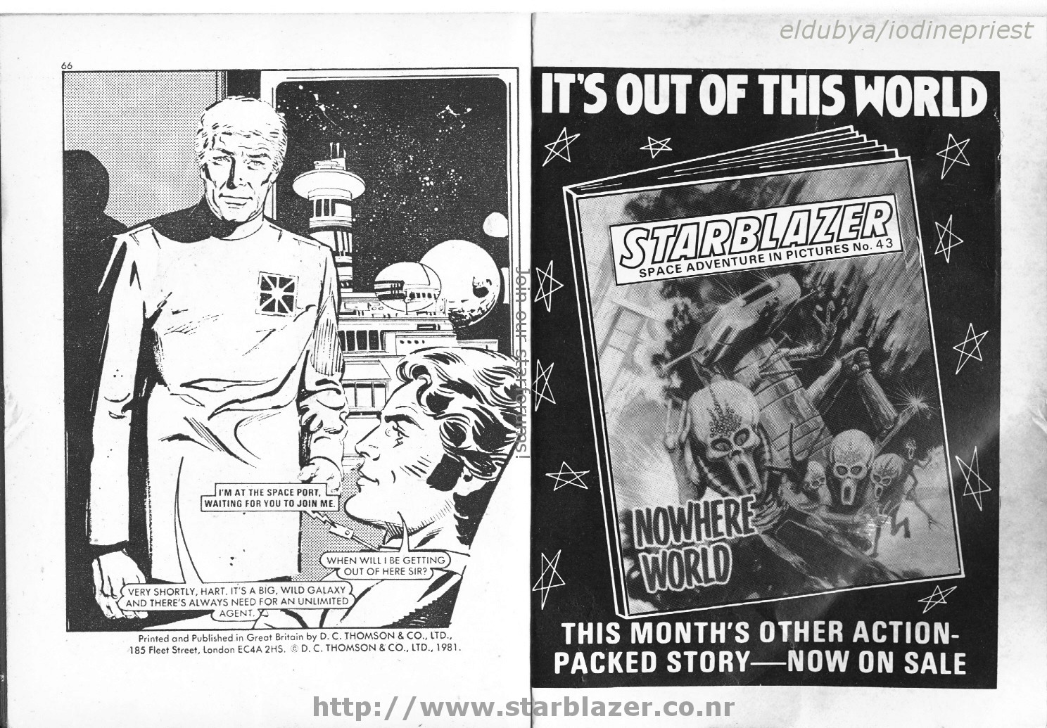 Read online Starblazer comic -  Issue #42 - 35