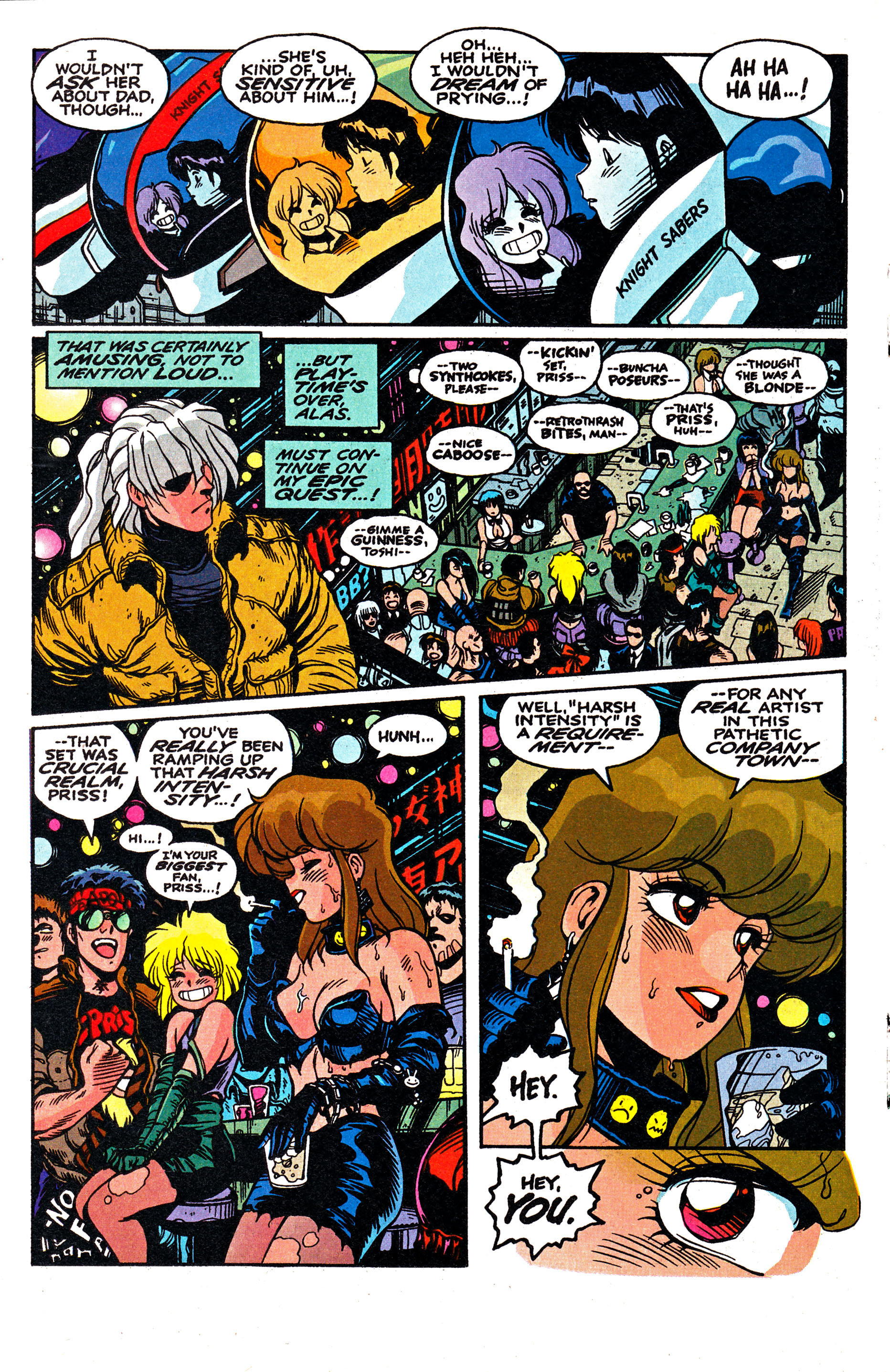 Read online Bubblegum Crisis: Grand Mal comic -  Issue #2 - 18