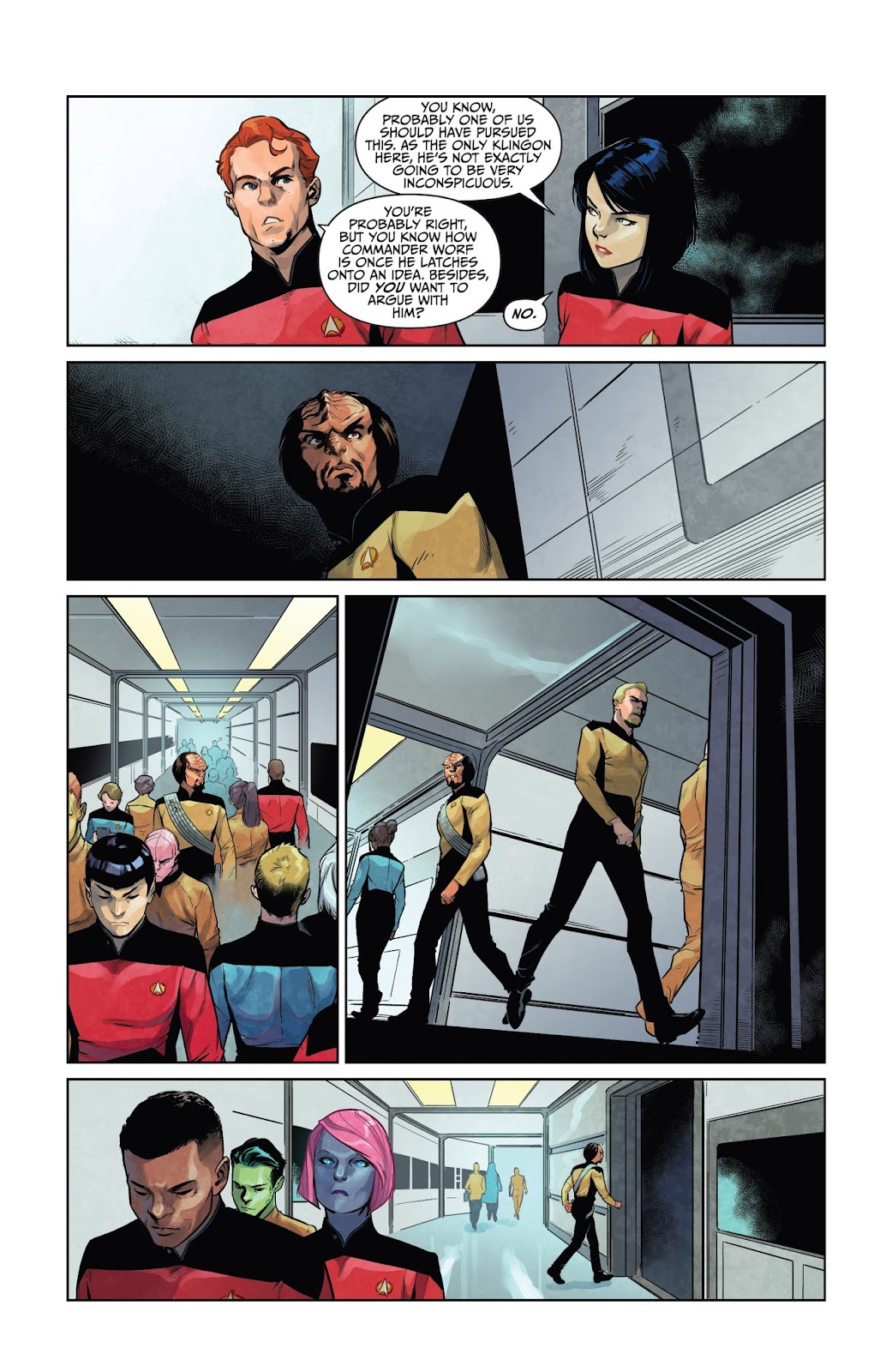 Star Trek: The Next Generation: Through the Mirror issue 1 - Page 8
