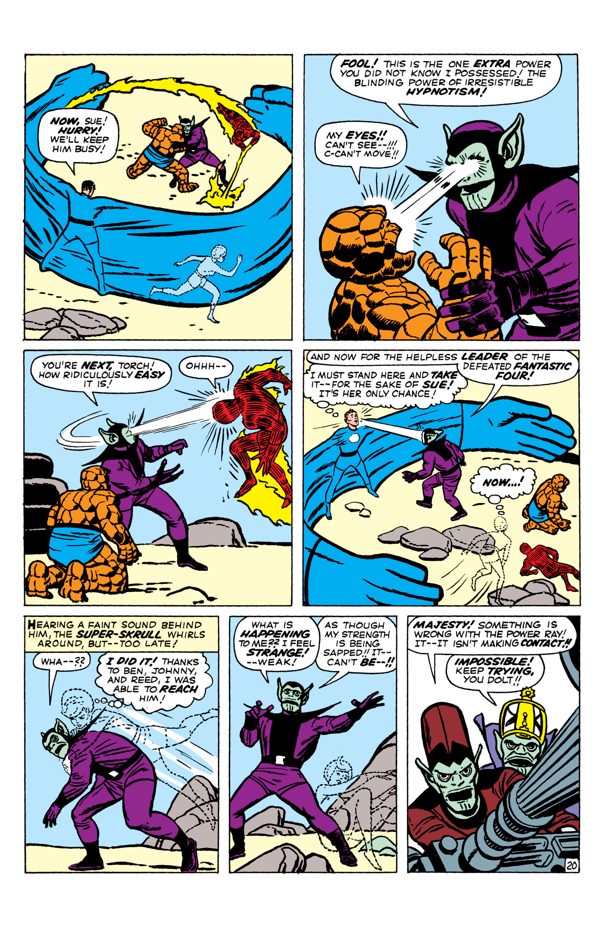 Read online Fantastic Four (1961) comic -  Issue #18 - 21
