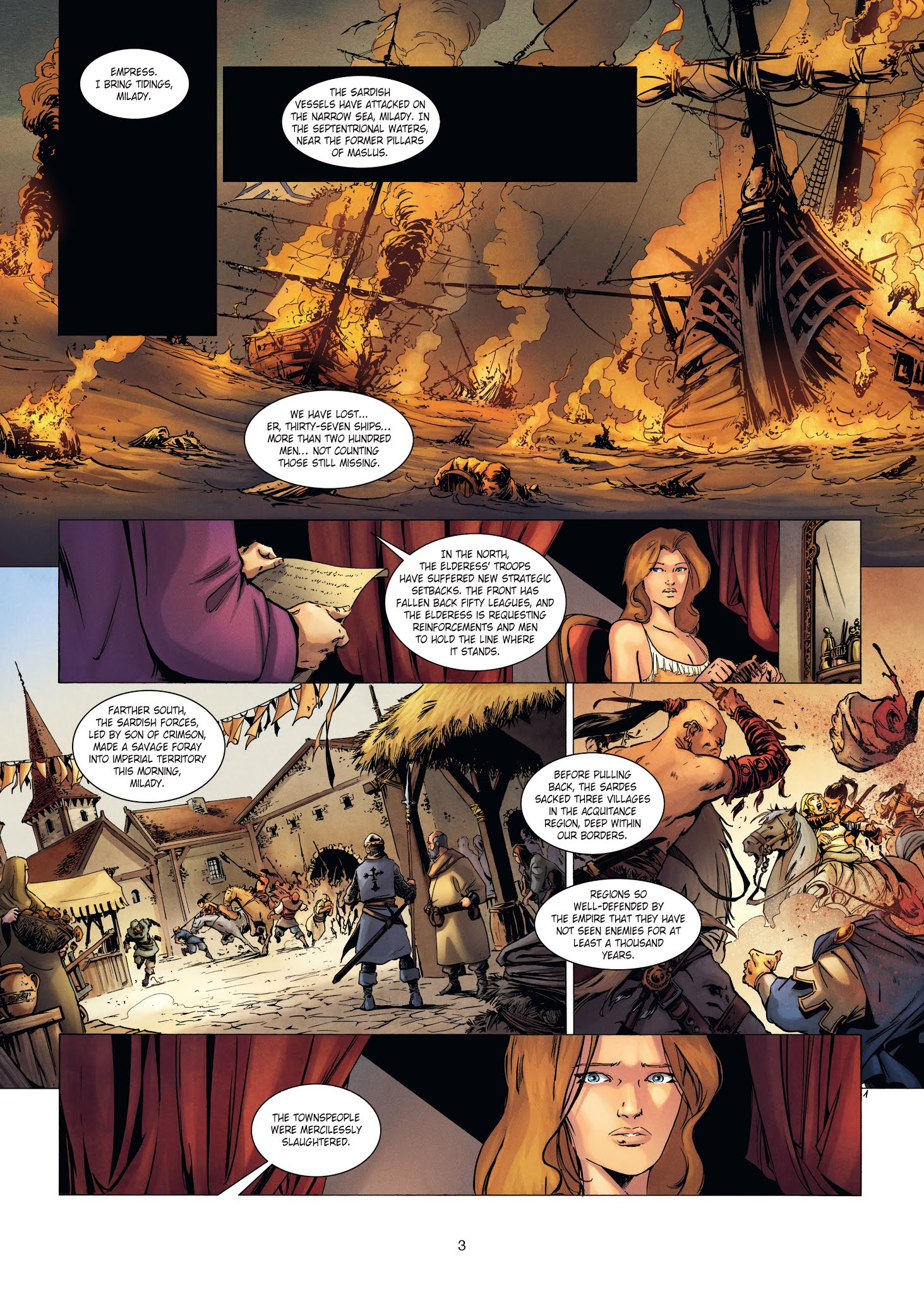 Read online Chronicles of the Dragon Knights comic -  Issue #18 - 3