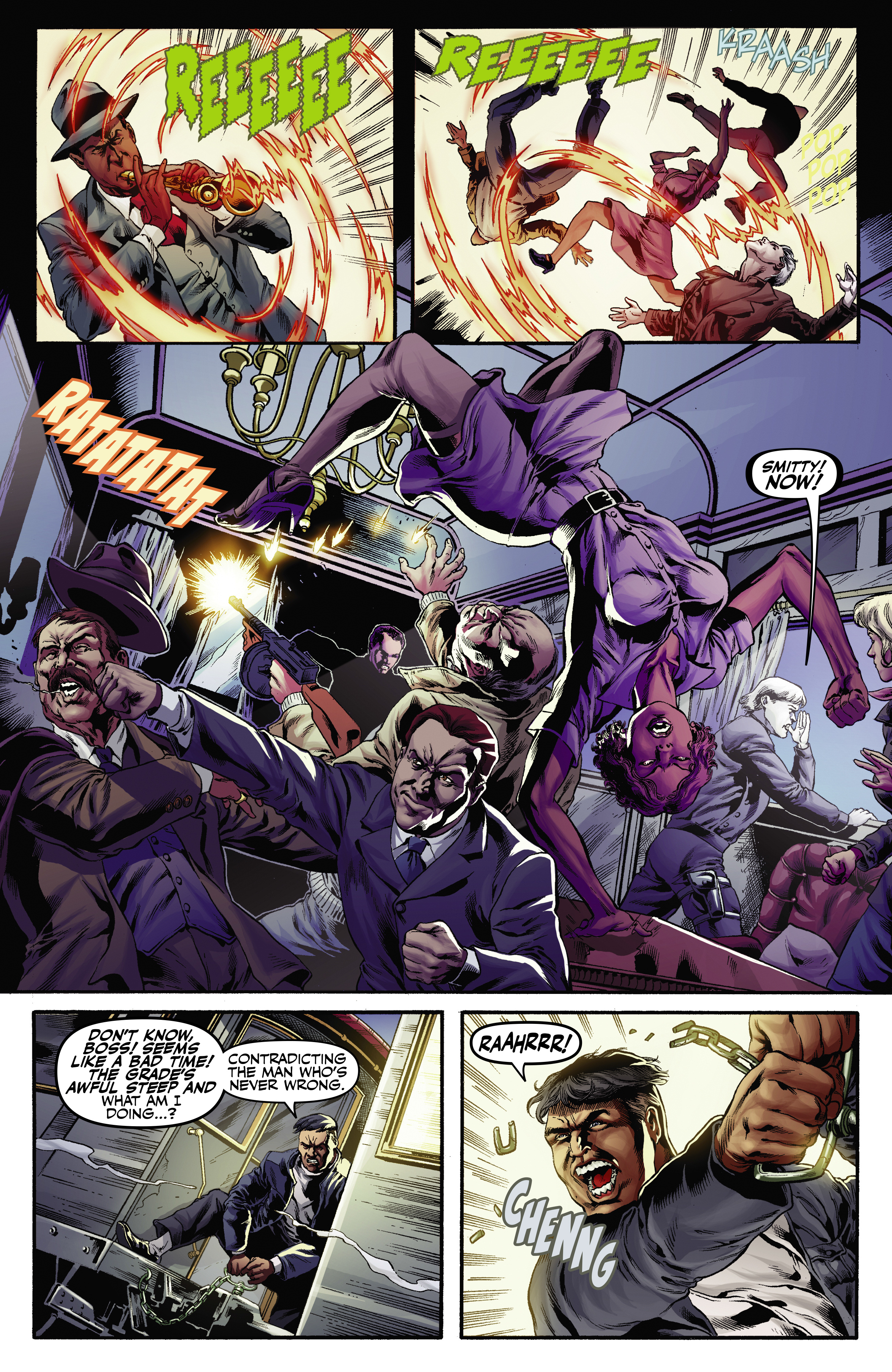 Read online Justice Inc.: The Avenger comic -  Issue #1 - 10