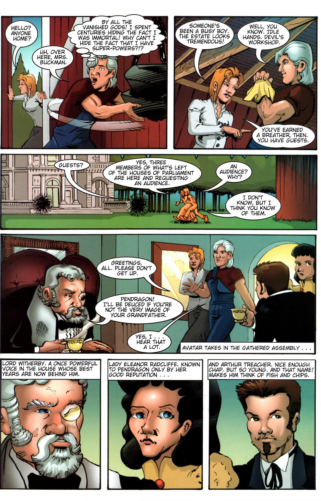 Read online Avatar Of The Futurians comic -  Issue #1 - 15