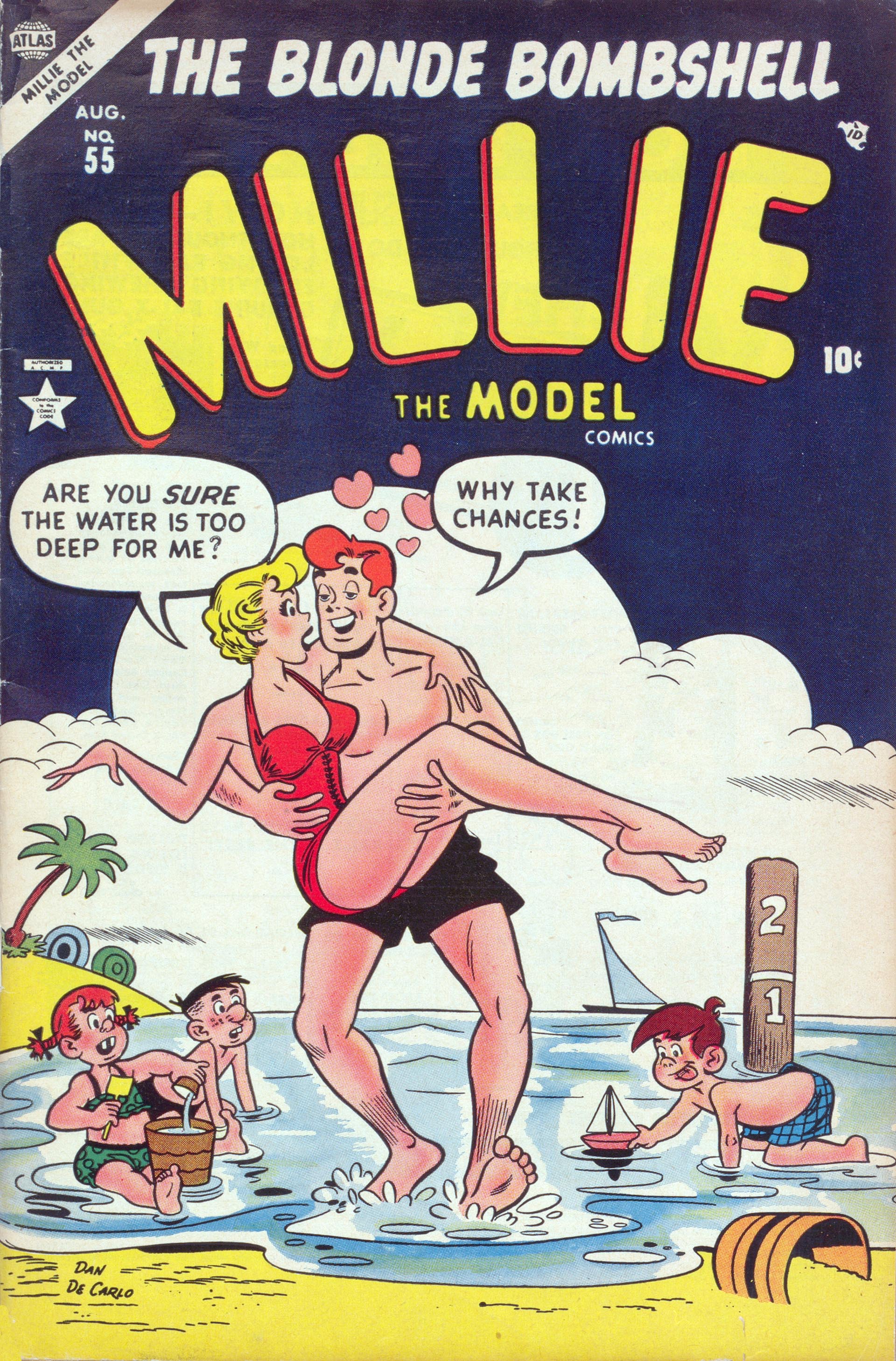 Read online Millie the Model comic -  Issue #55 - 1