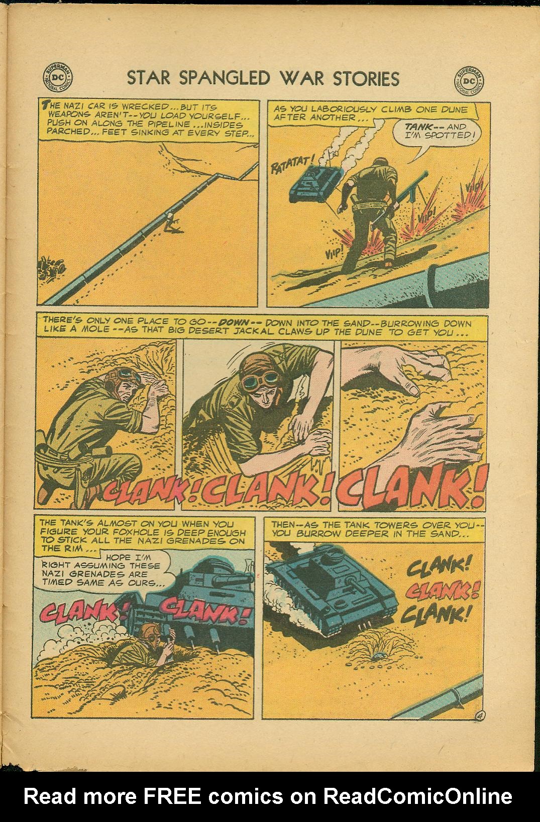 Read online Star Spangled War Stories (1952) comic -  Issue #46 - 31