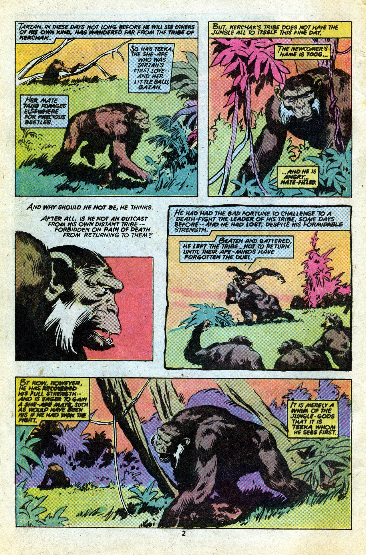 Read online Tarzan (1977) comic -  Issue #14 - 4