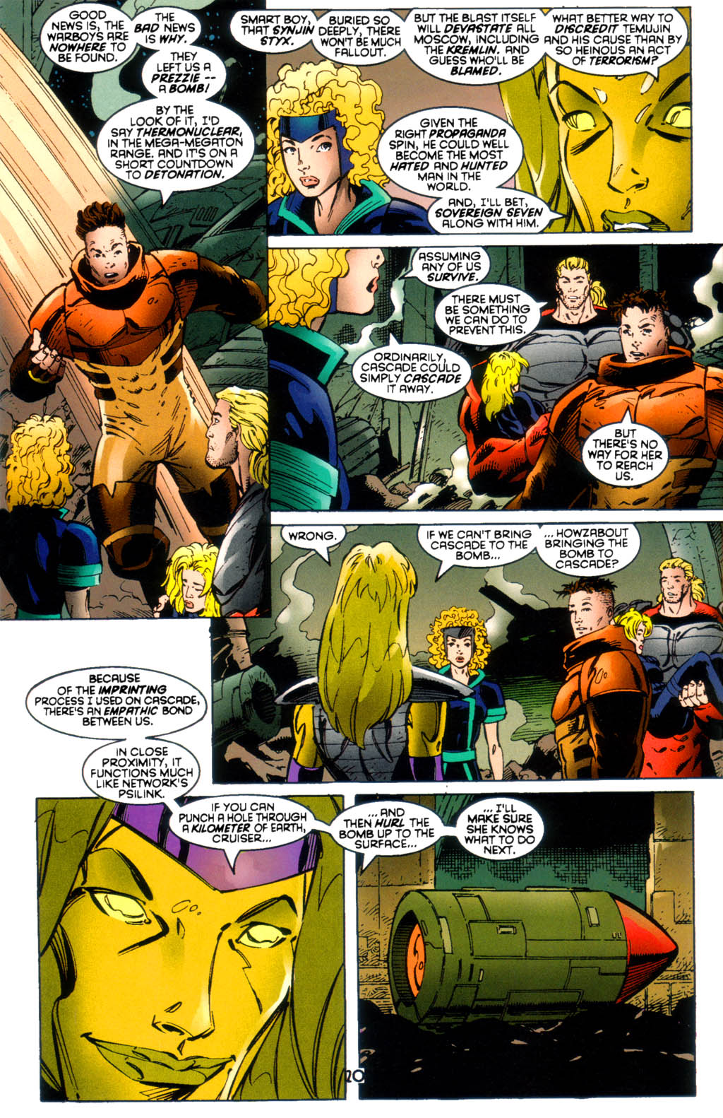 Read online Sovereign Seven comic -  Issue #33 - 21