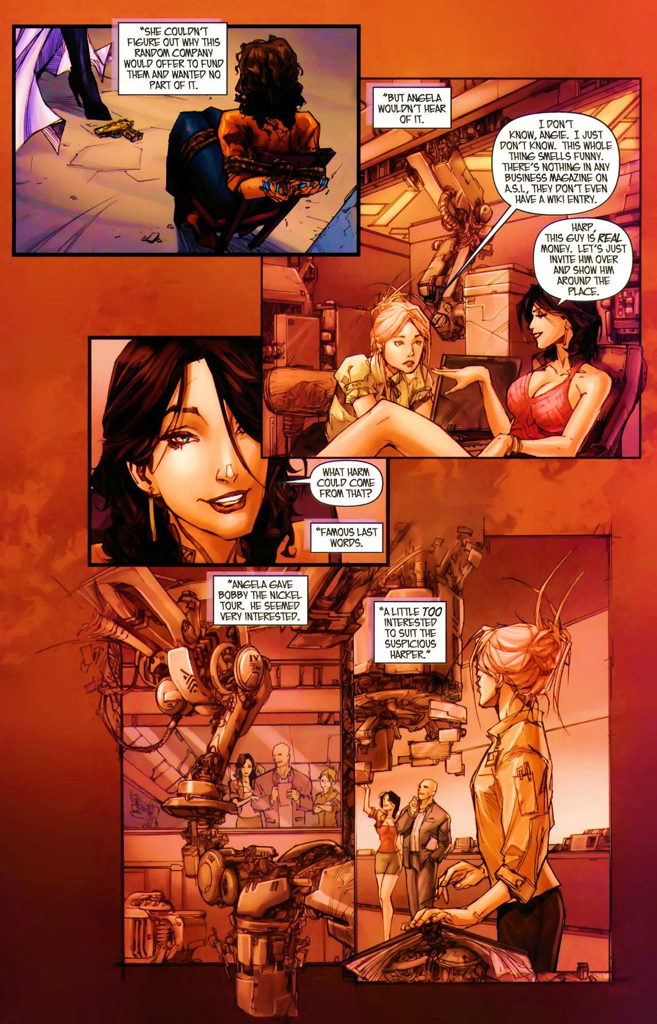 Read online Madame Mirage comic -  Issue #3 - 12