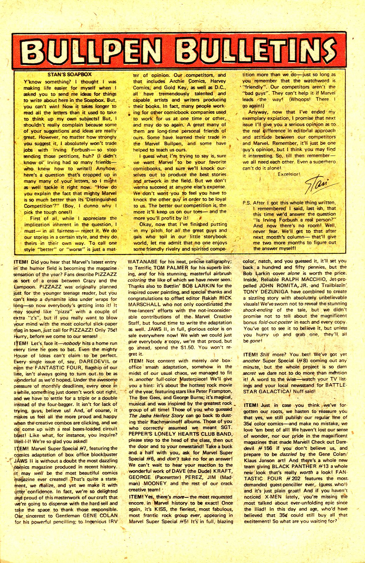 Read online Tarzan (1977) comic -  Issue #20 - 18