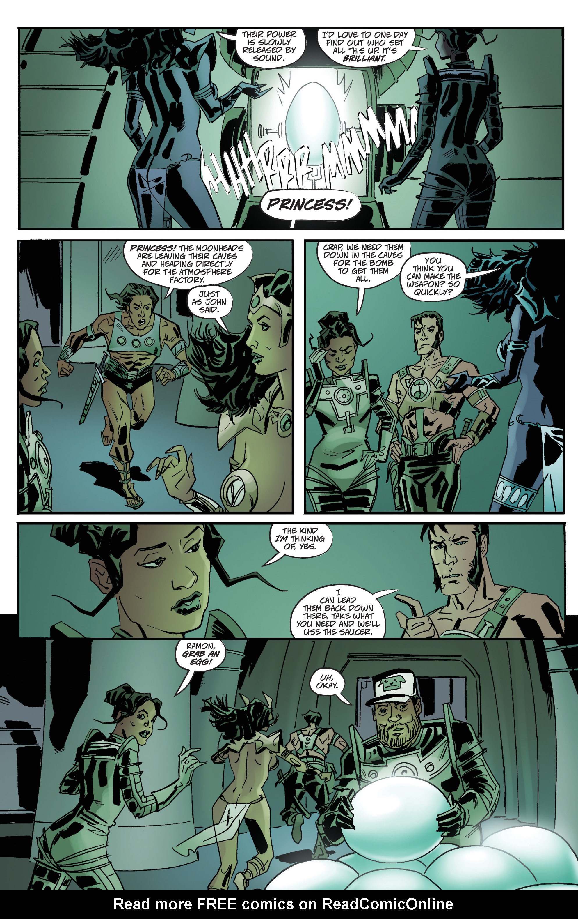 Read online Warlord of Mars Attacks comic -  Issue #5 - 17