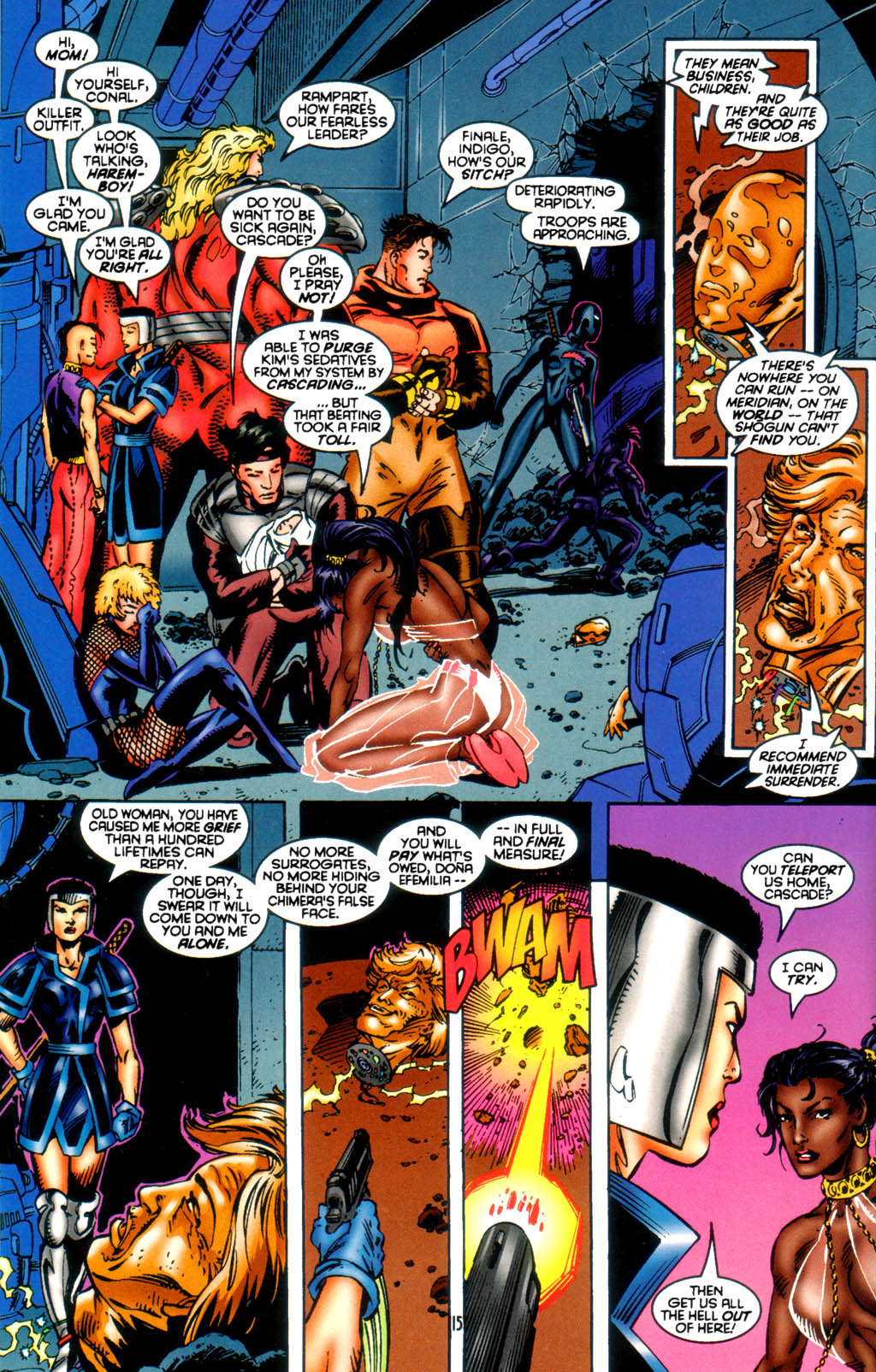 Read online Sovereign Seven comic -  Issue #18 - 16