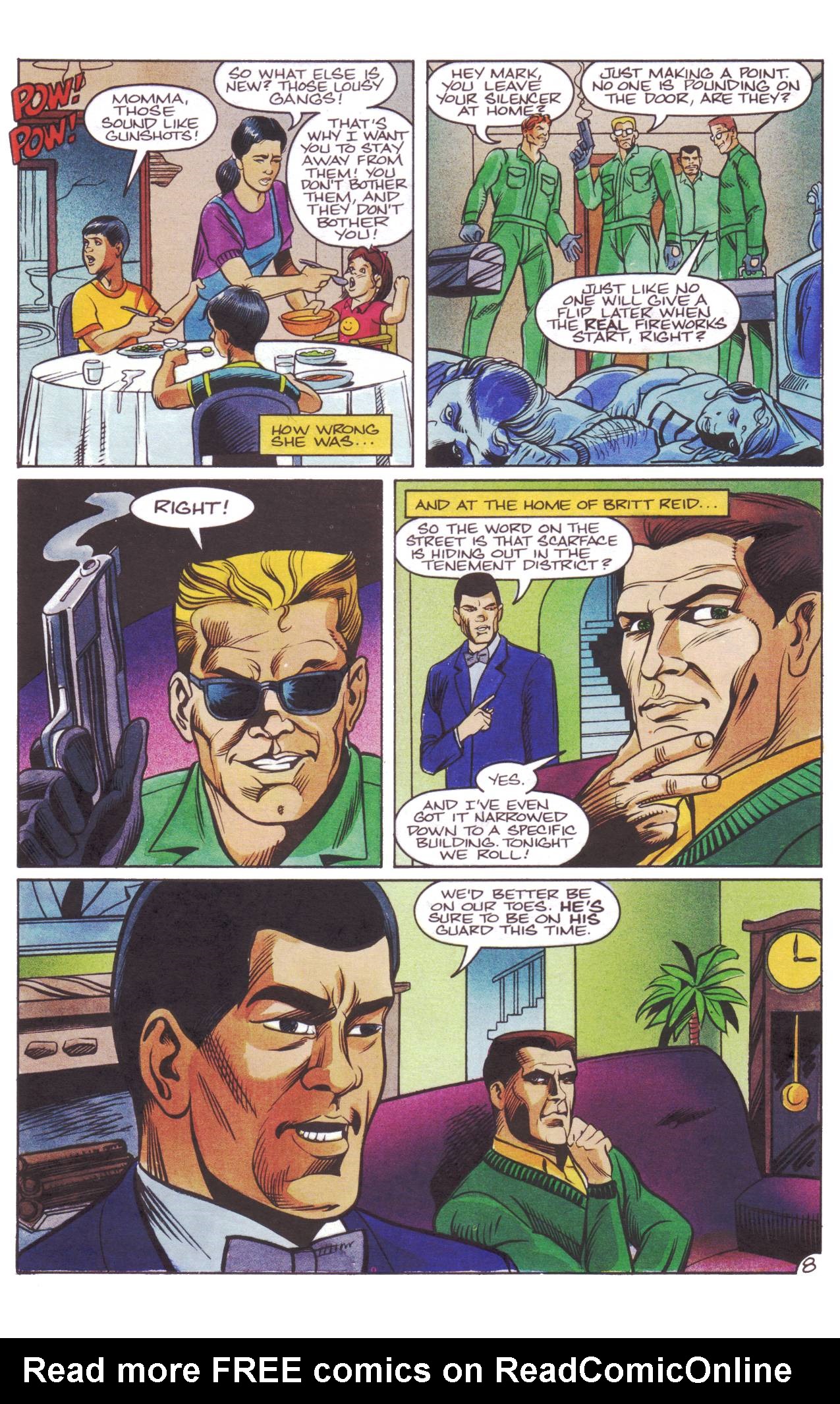 Read online Tales of the Green Hornet (1991) comic -  Issue #4 - 9